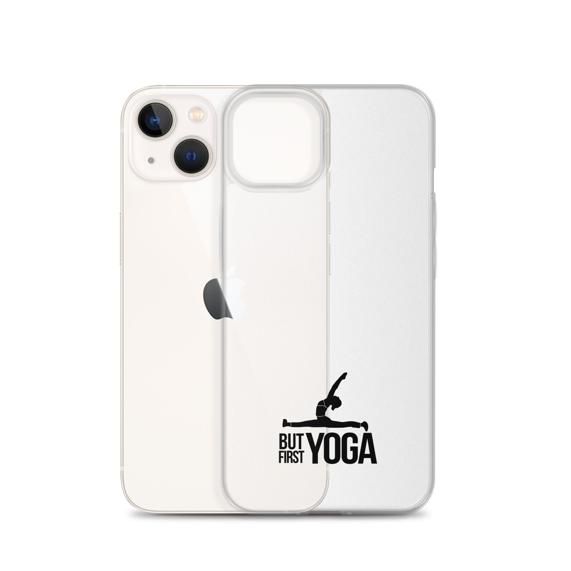 BUT FIRST YOGA - iPhone Case