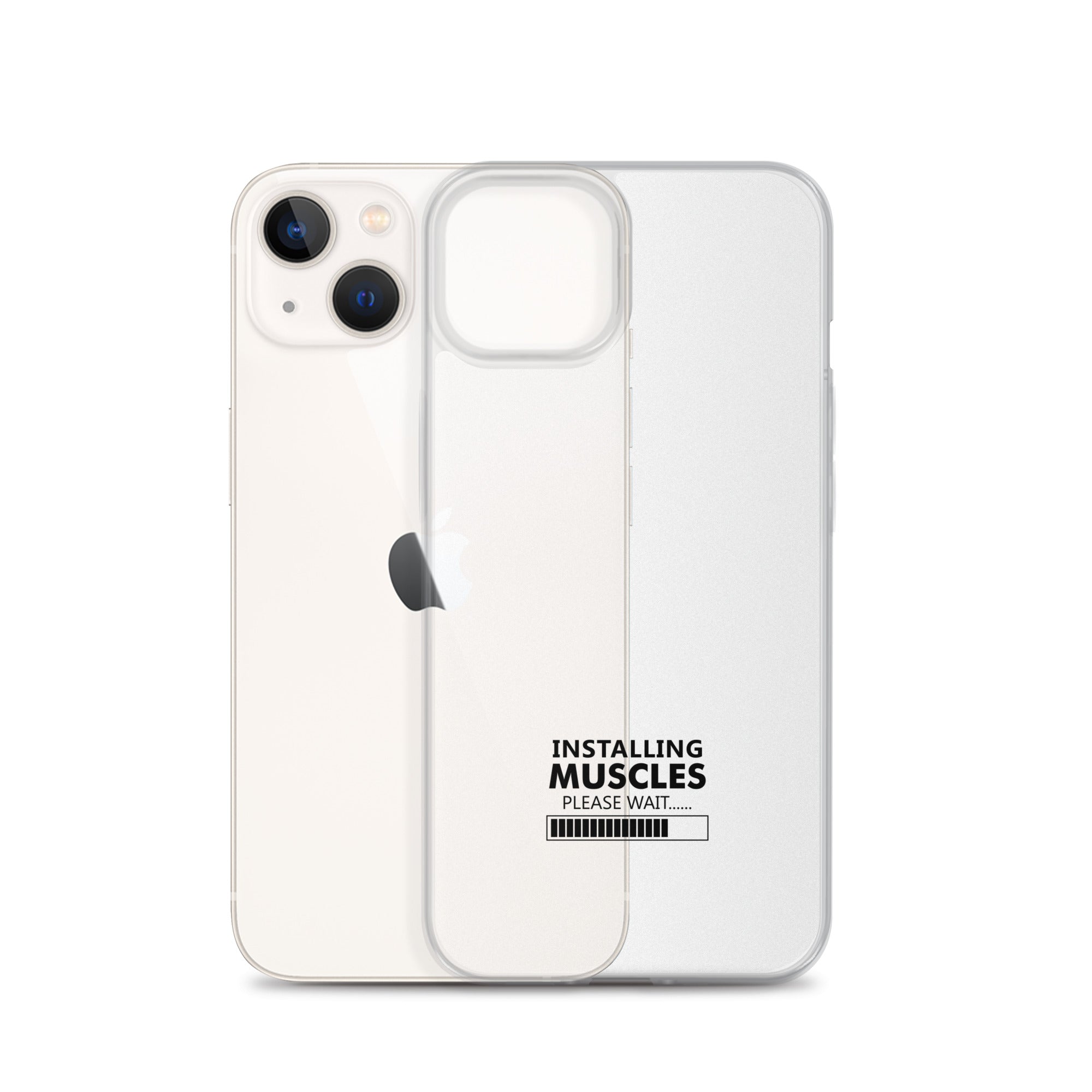 INSTALLING MUSCLES - iPhone Case