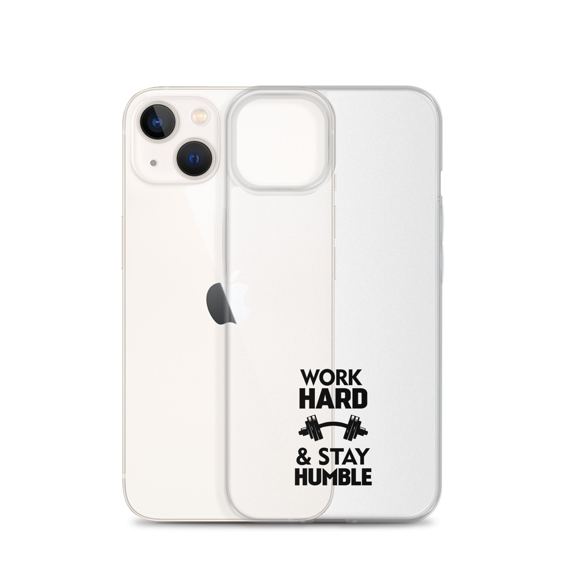 WORK HARD & STAY HUMBLE - iPhone Case