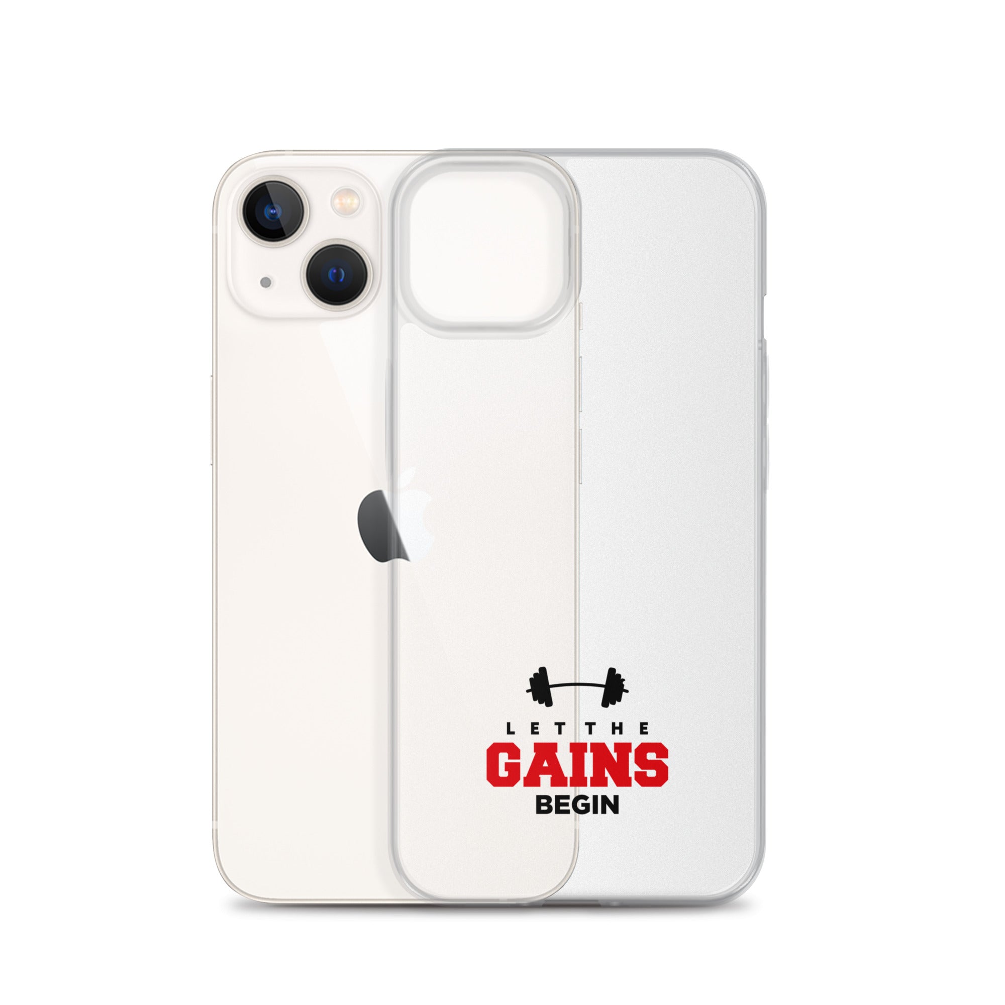 LET THE GAINS BEGIN - iPhone Case