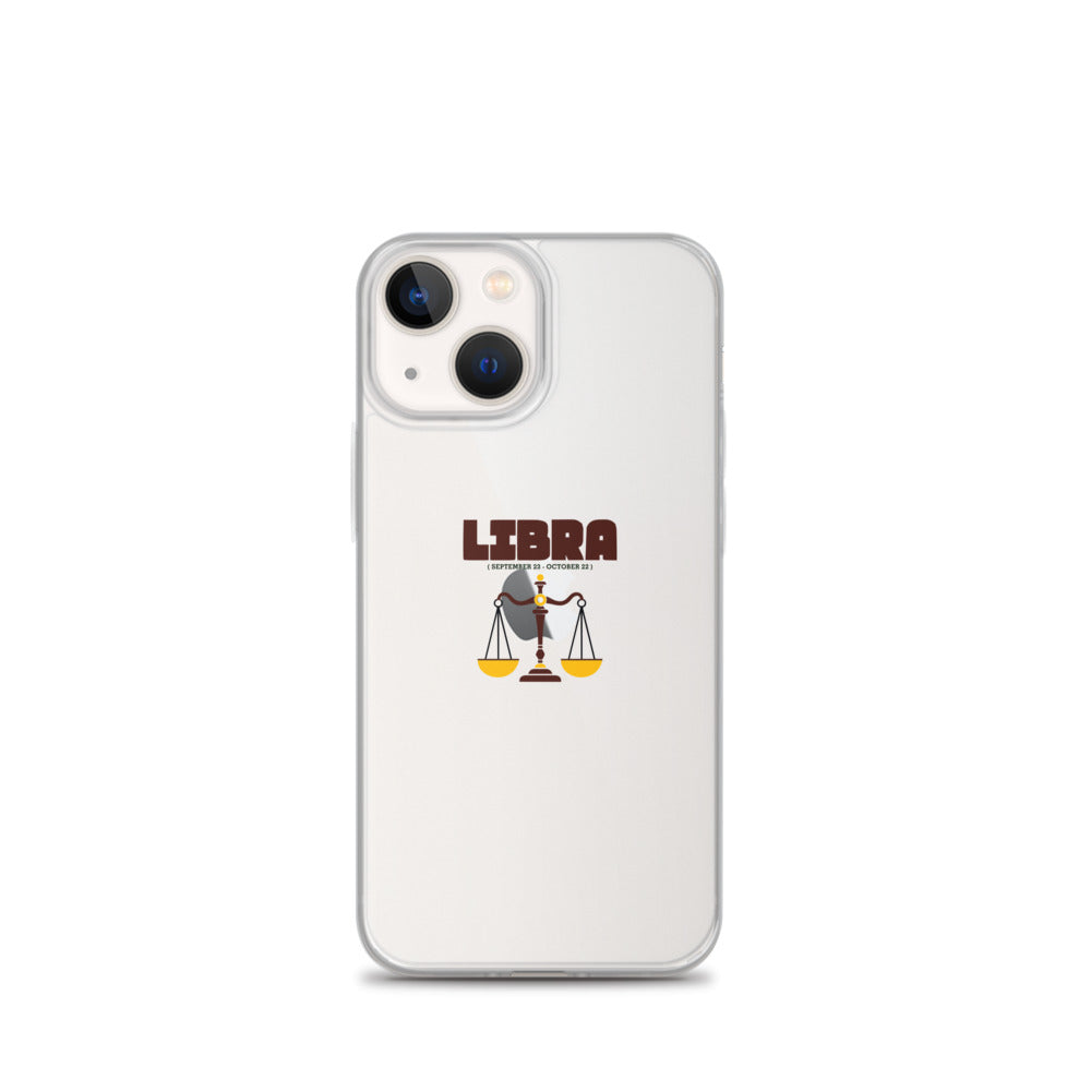 LIBRA - iPhone Case Transparent