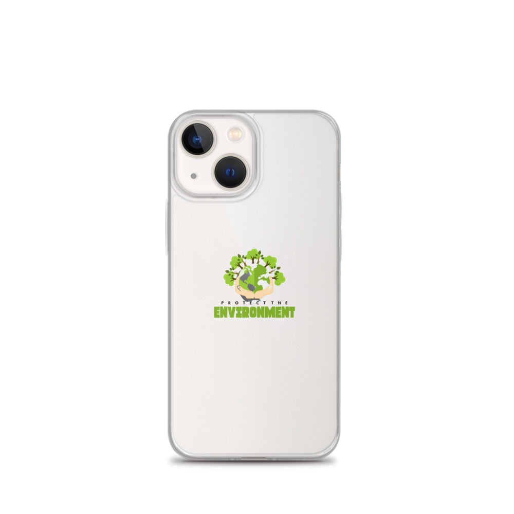 PROTECT THE ENVIRONMENT - iPhone Case Transparent