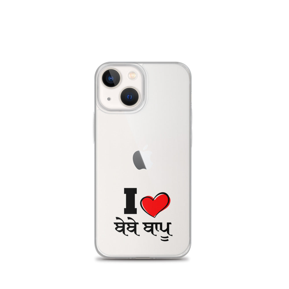 I LOVE BEBE BAPPU - iPhone Case