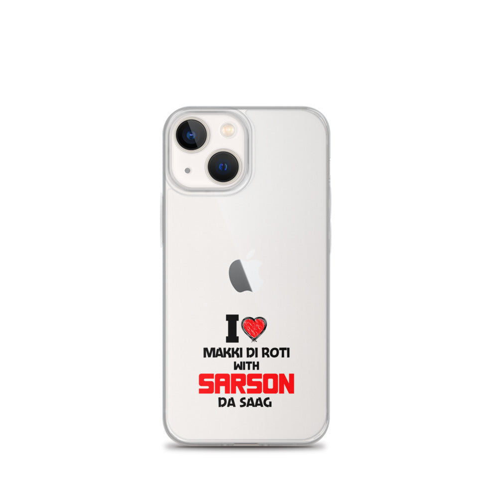 I LOVE MAKKI DI ROTI - iPhone Case