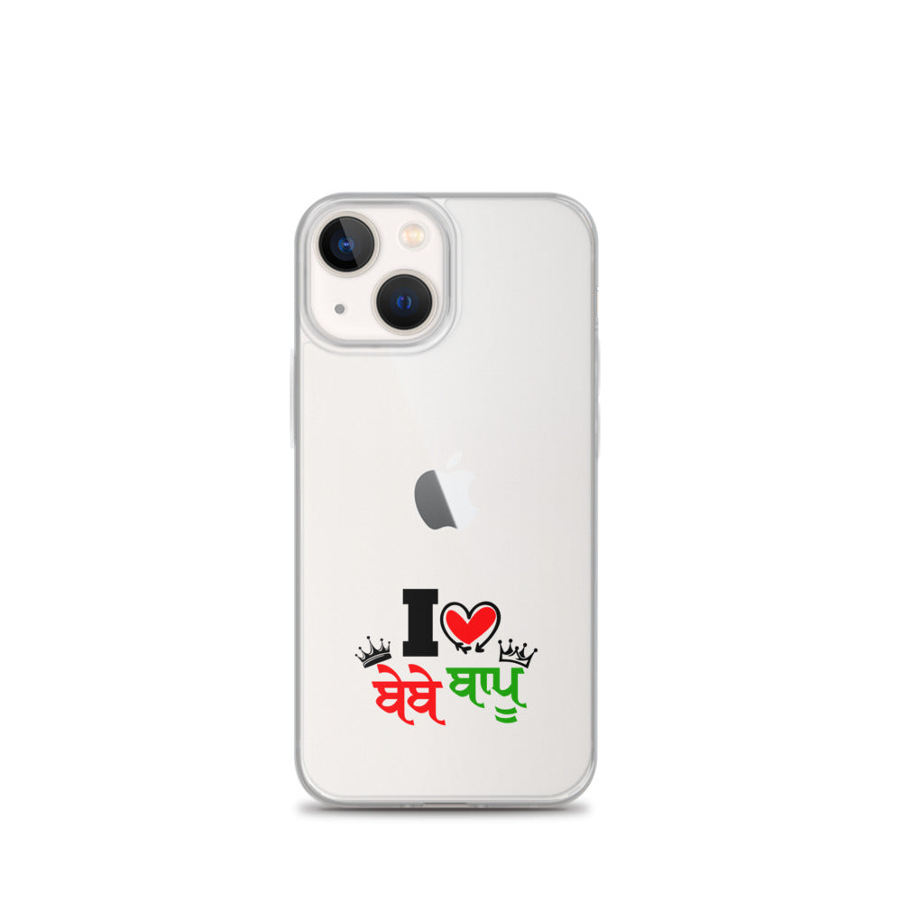 I LOVE BEBE BAPU - iPhone Case