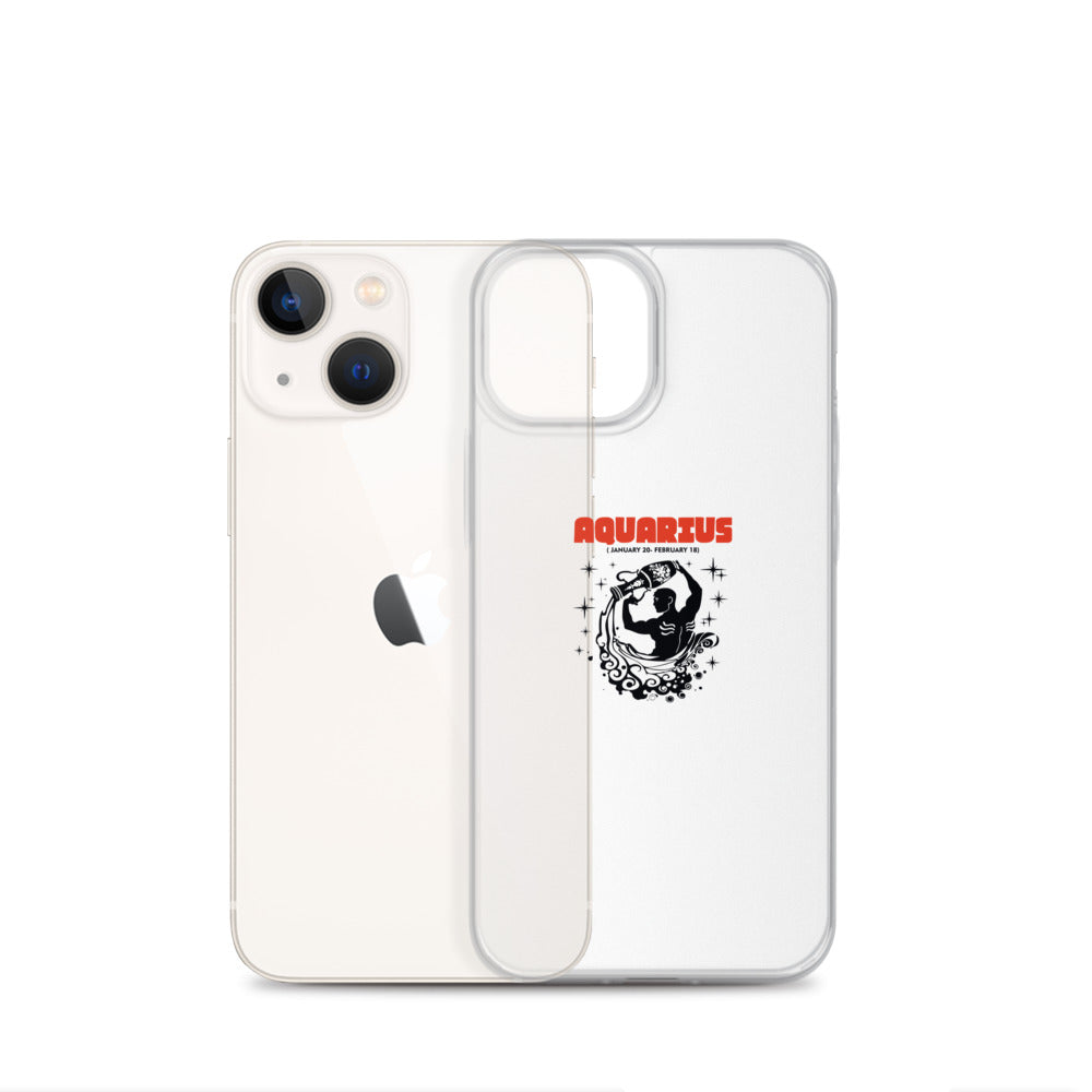 AQUARIUS - iPhone Case Transparent