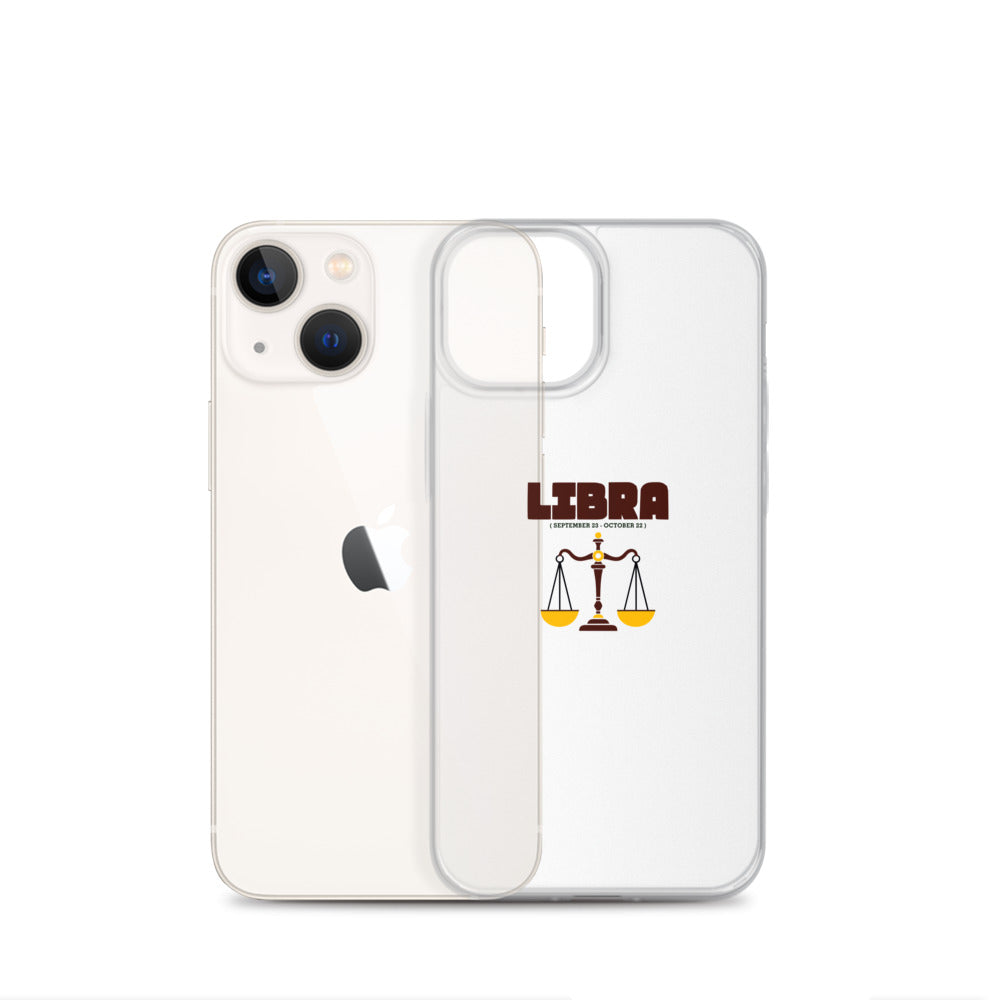 LIBRA - iPhone Case Transparent