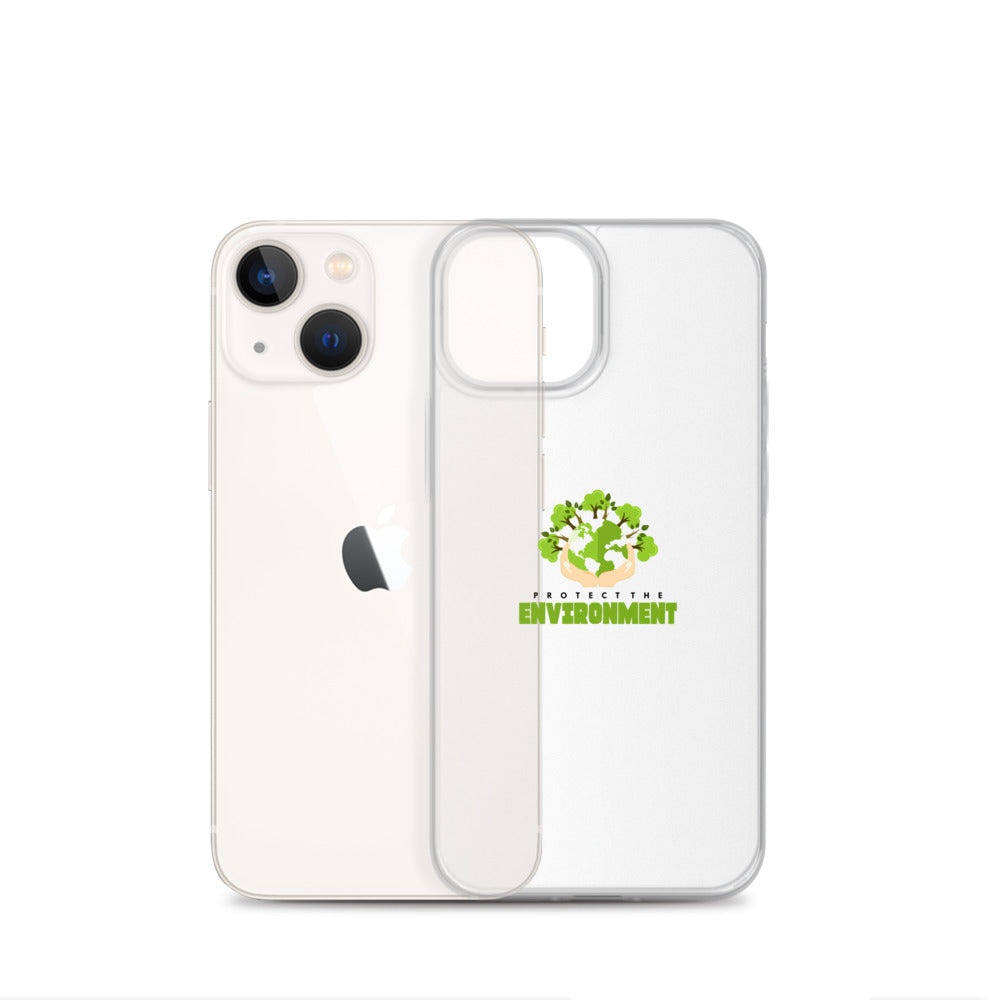 PROTECT THE ENVIRONMENT - iPhone Case Transparent