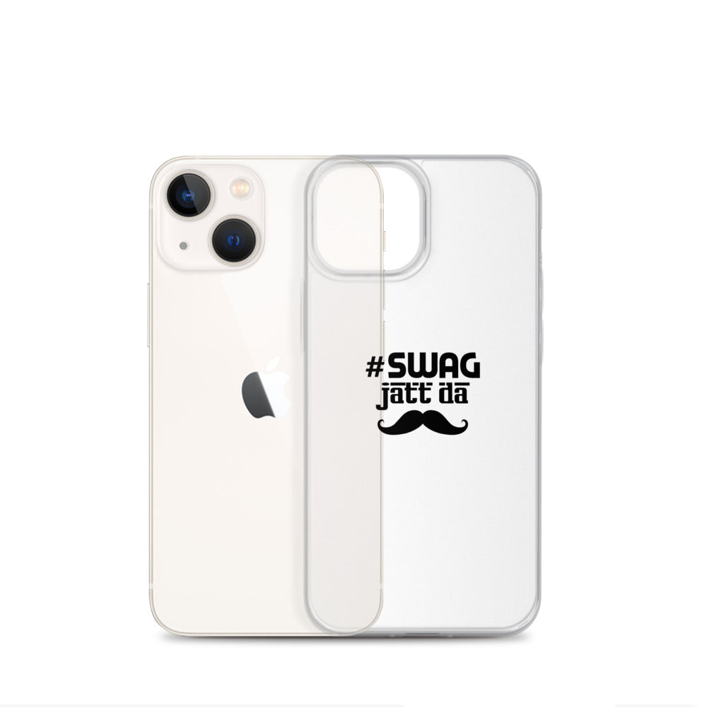 SWAG JATT DA - iPhone Case Transparent