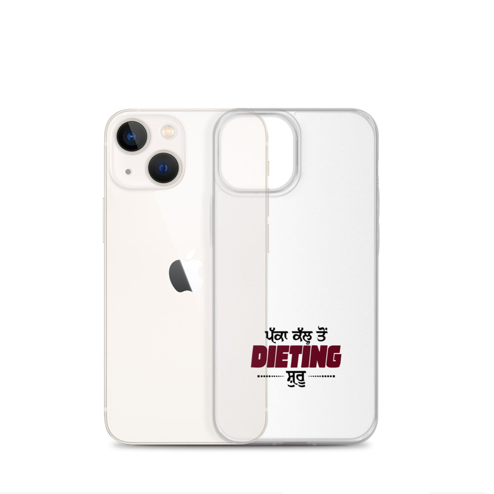 PAKKA KAL TO DIETING SHURU - iPhone Case