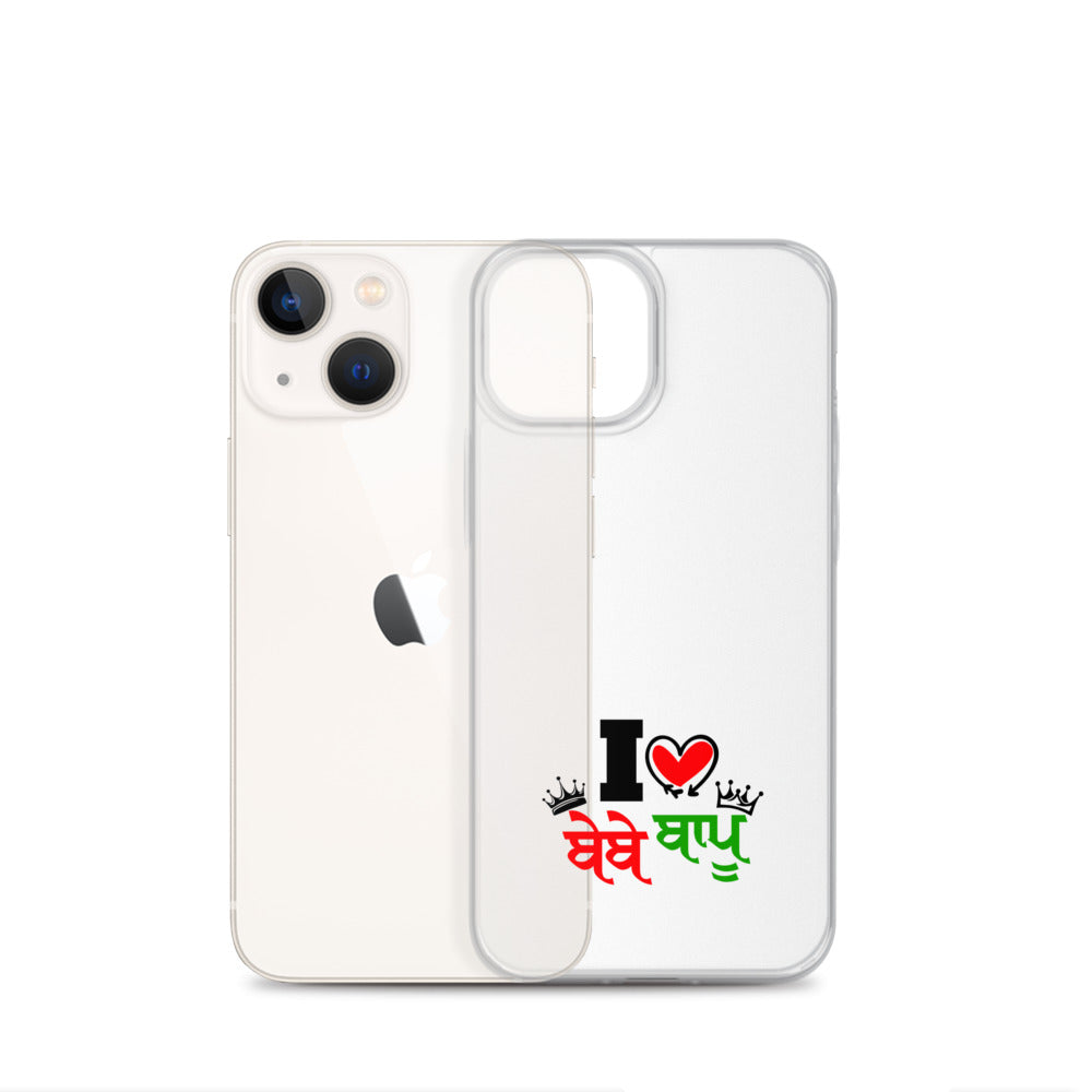 I LOVE BEBE BAPU - iPhone Case