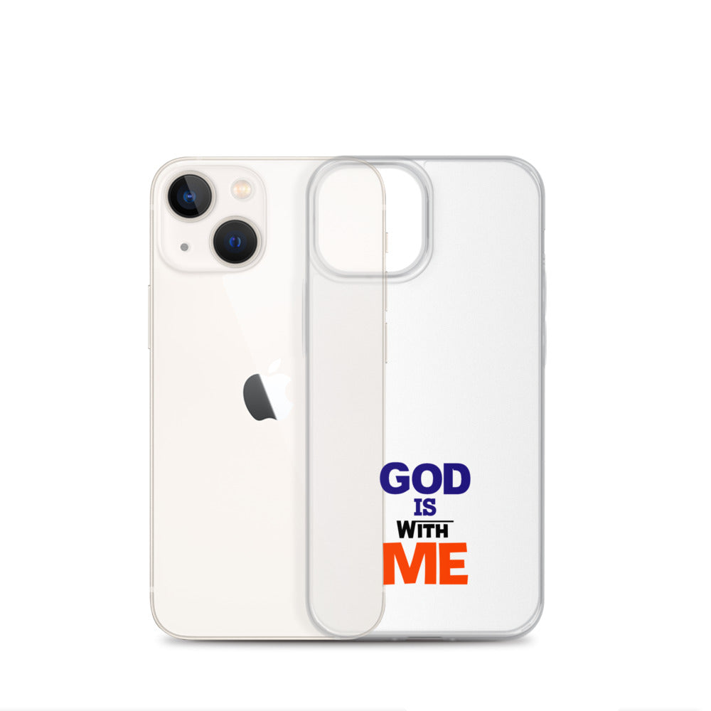 GOD IS WITH ME - iPhone Case