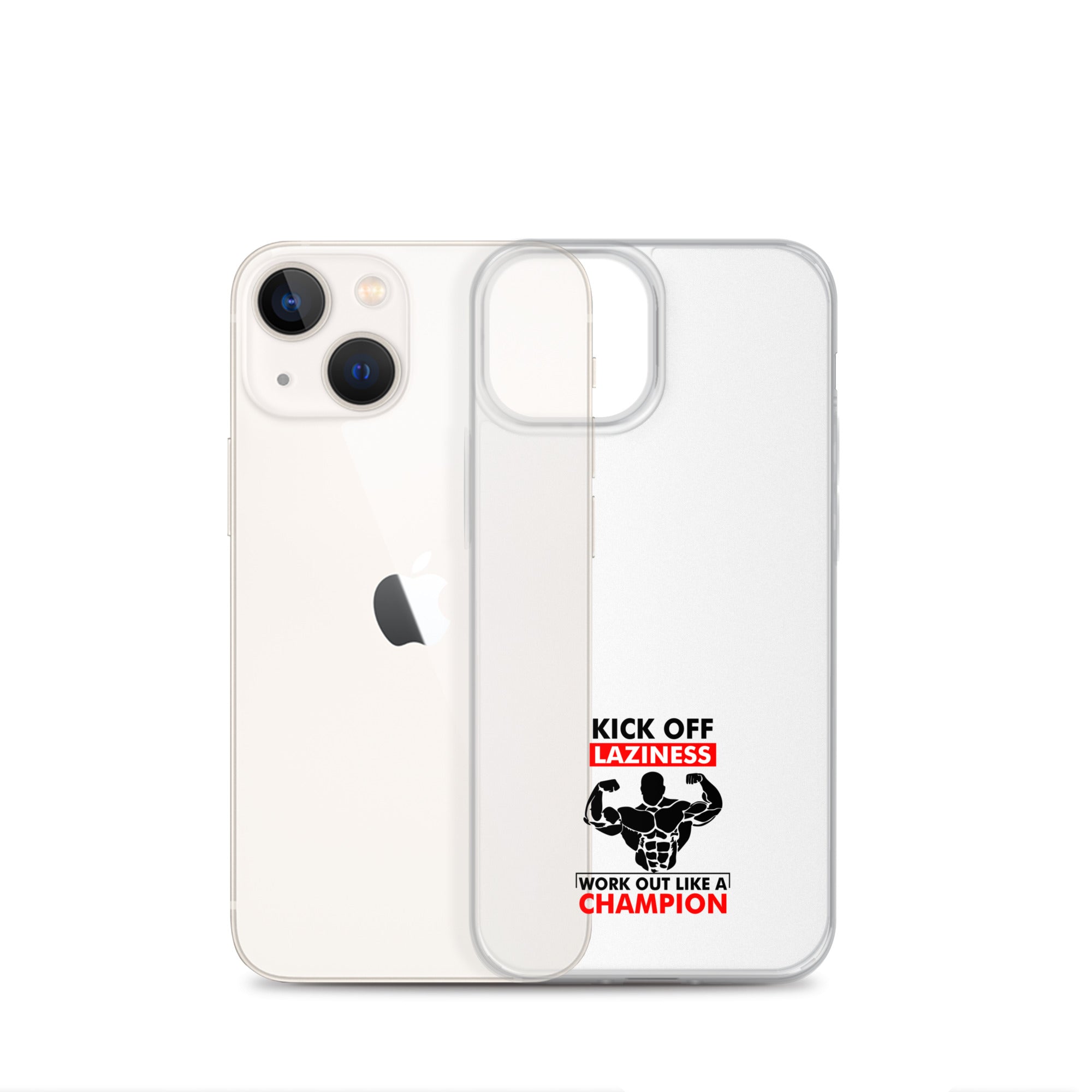 KICK OFF LAZINESS - iPhone Case