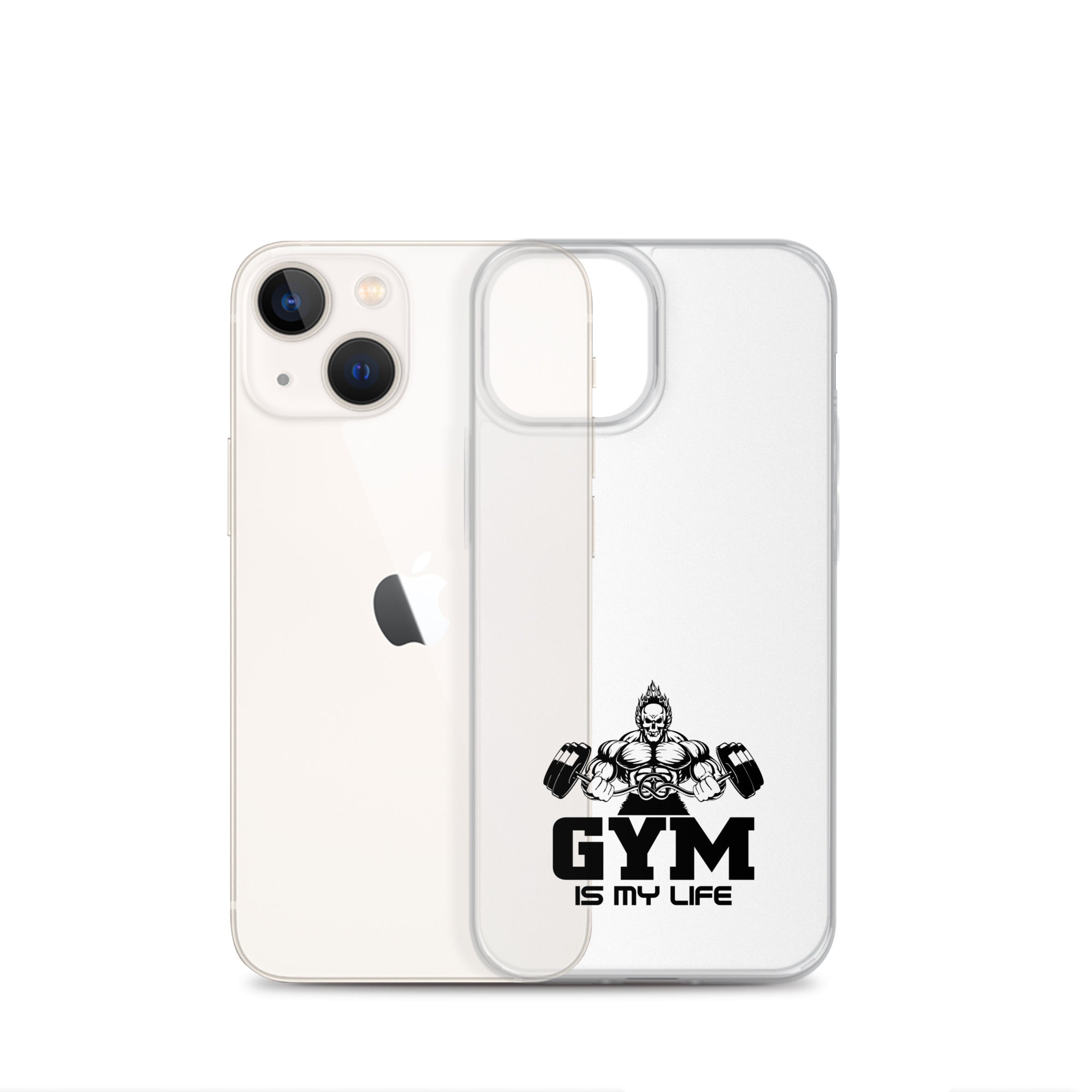 GYM IS MY LIFE - iPhone Case