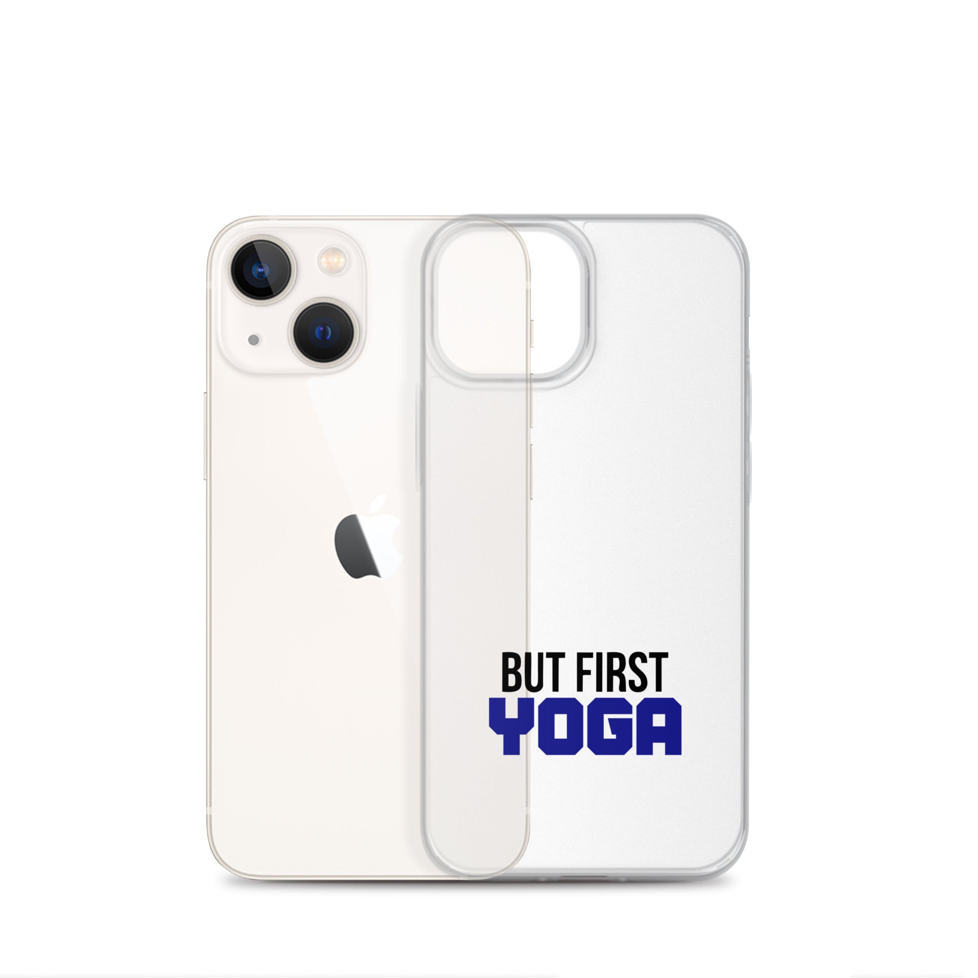 BUT FIRST YOGA - iPhone Case