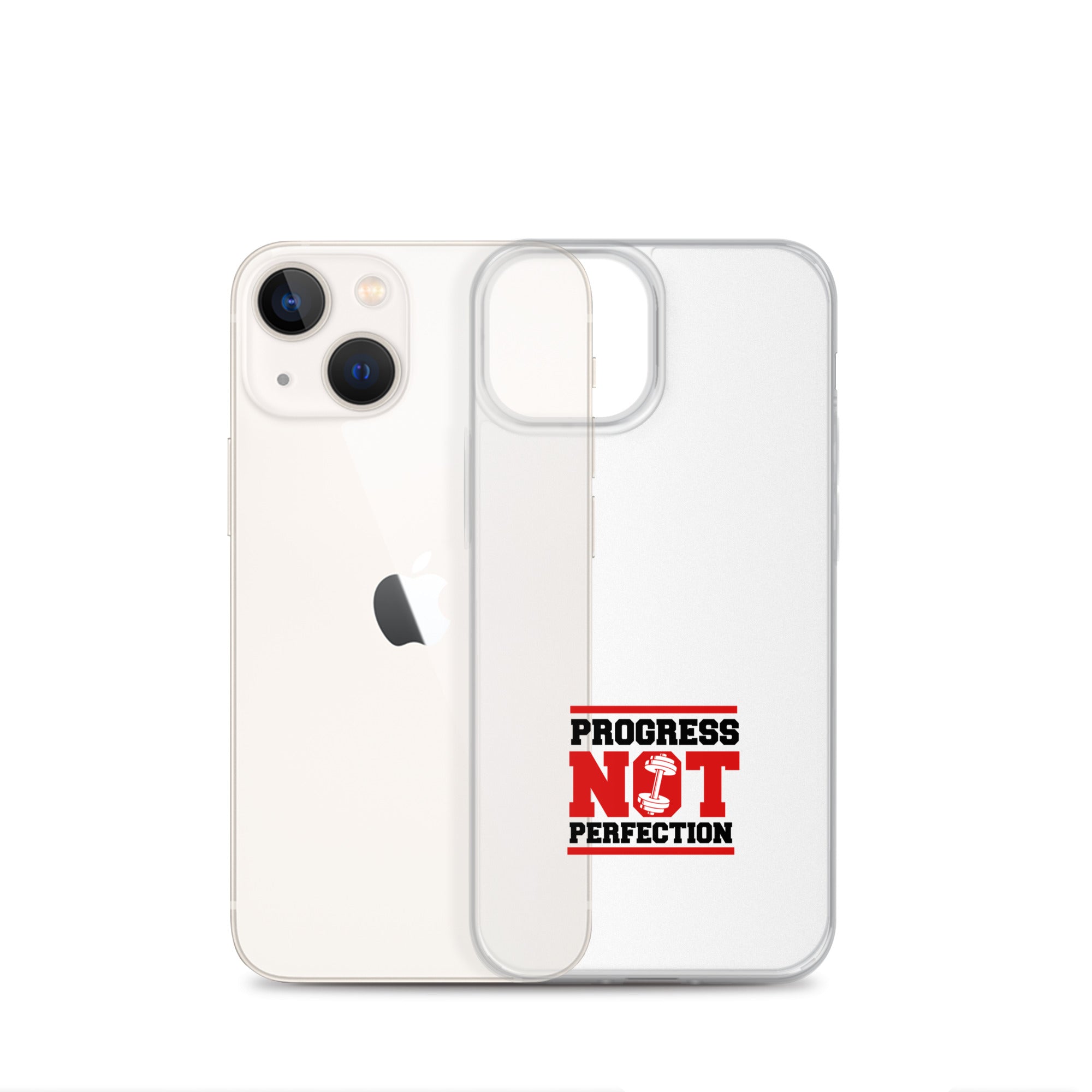 PROGRESS NOT PERFECTION - iPhone Case