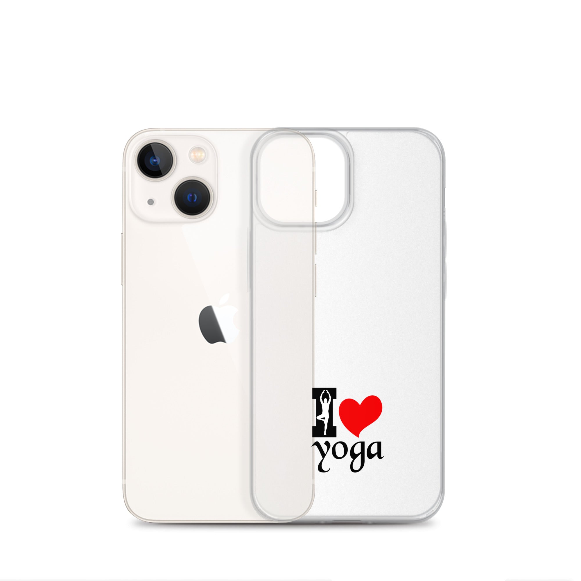 I LOVE YOGA - iPhone Case
