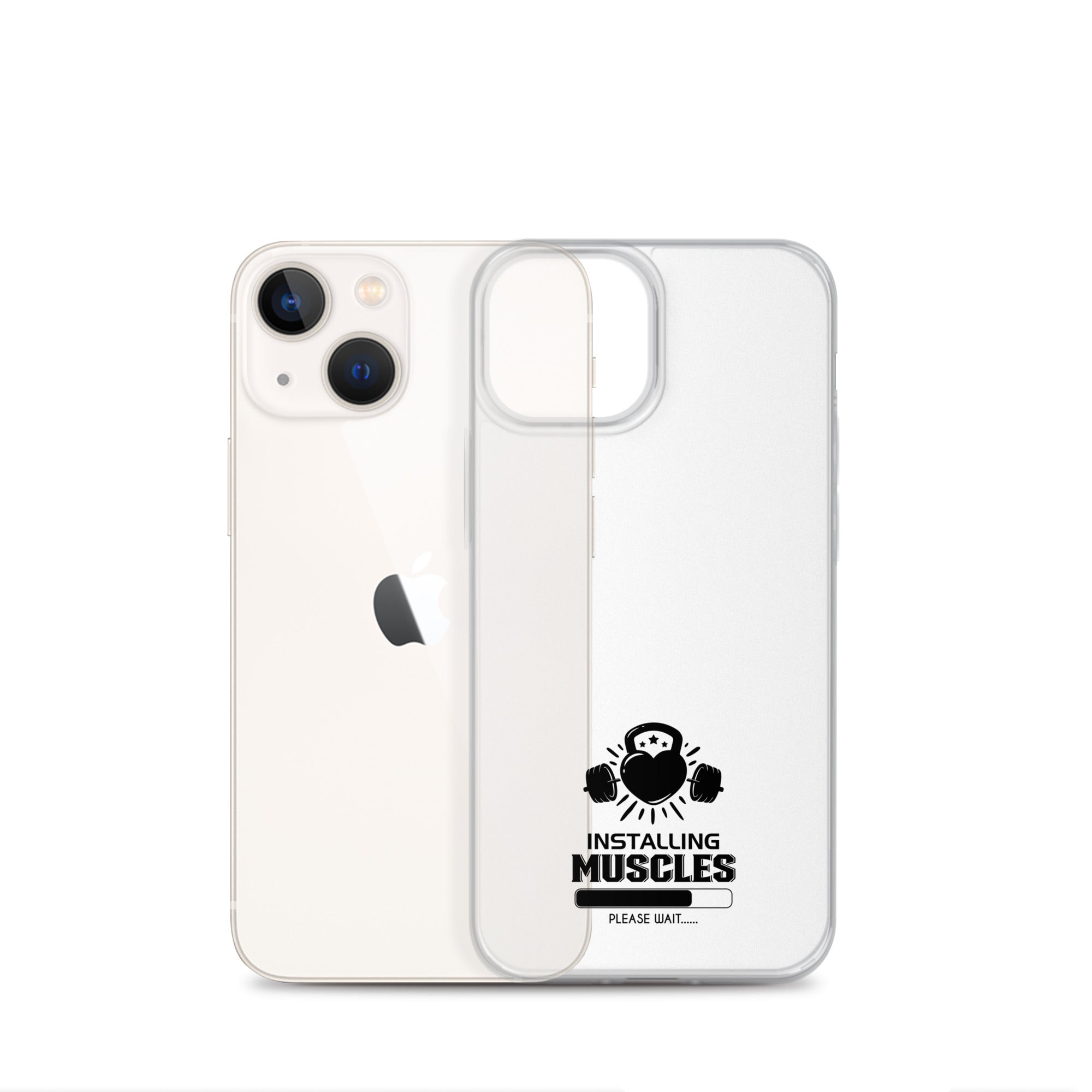 INSTALLING MUSCLES - iPhone Case