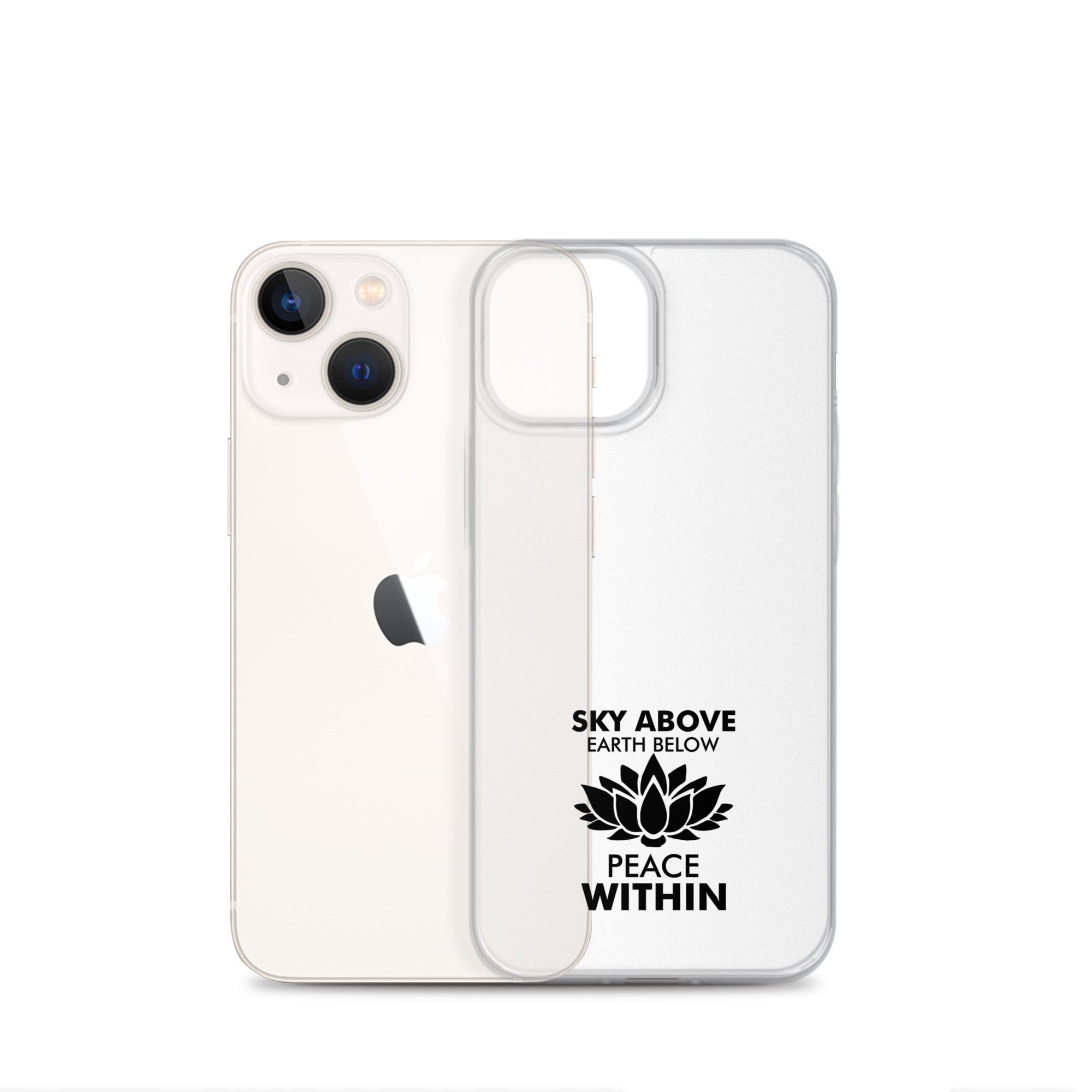 SKY ABOVE EARTH BELOW - iPhone Case