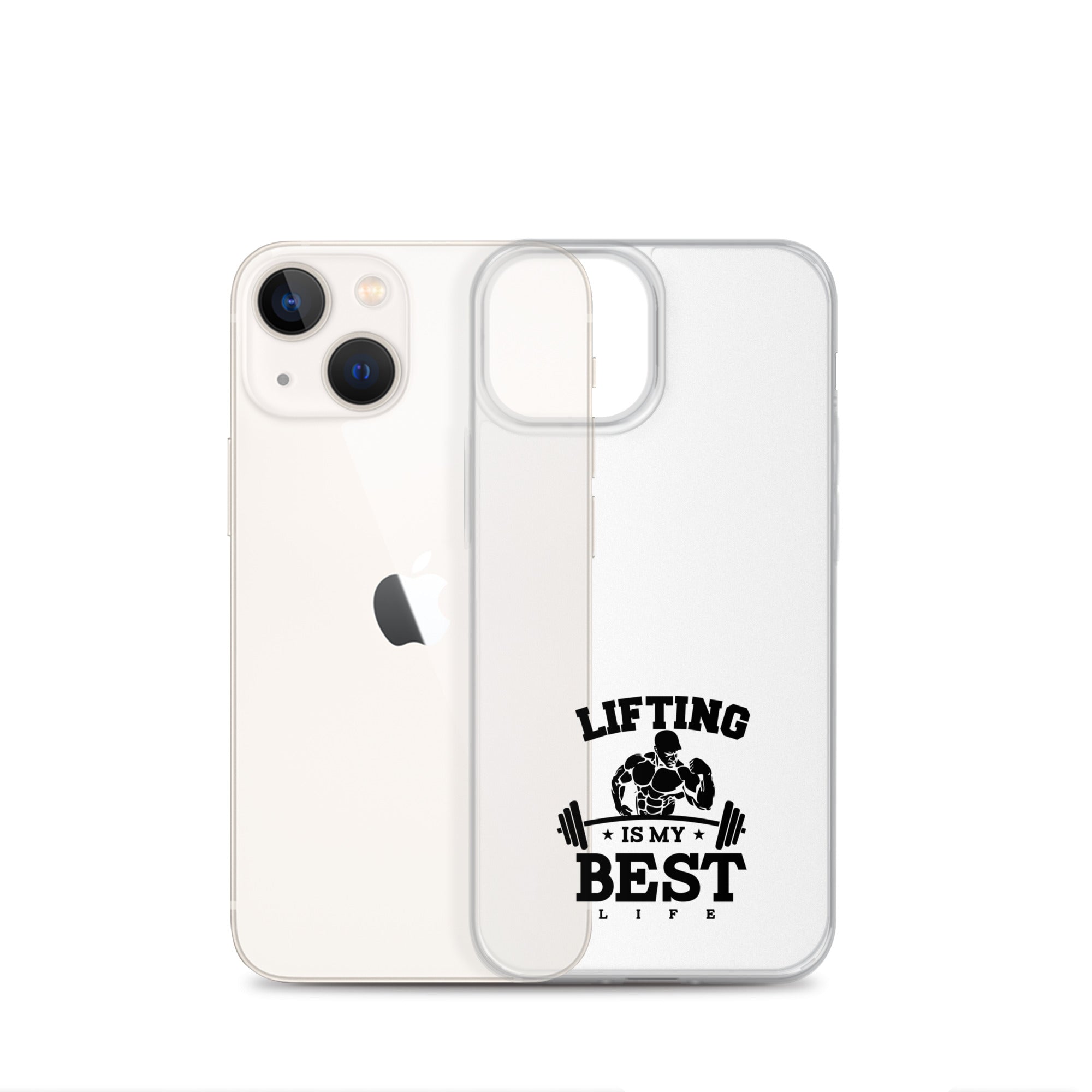 LIFTING IS MY BEST LIFE - iPhone Case