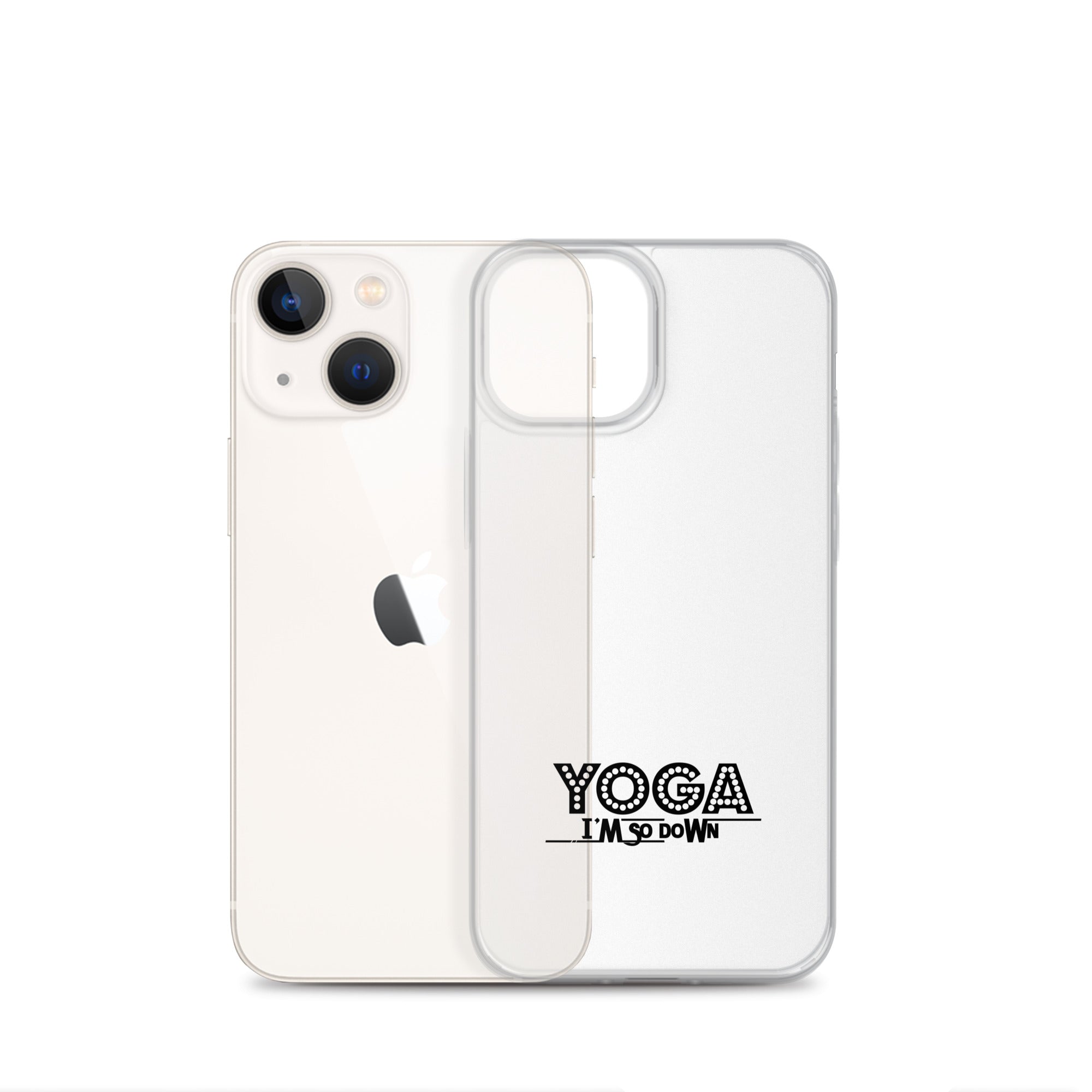 YOGA I'M SO DOWN - iPhone Case