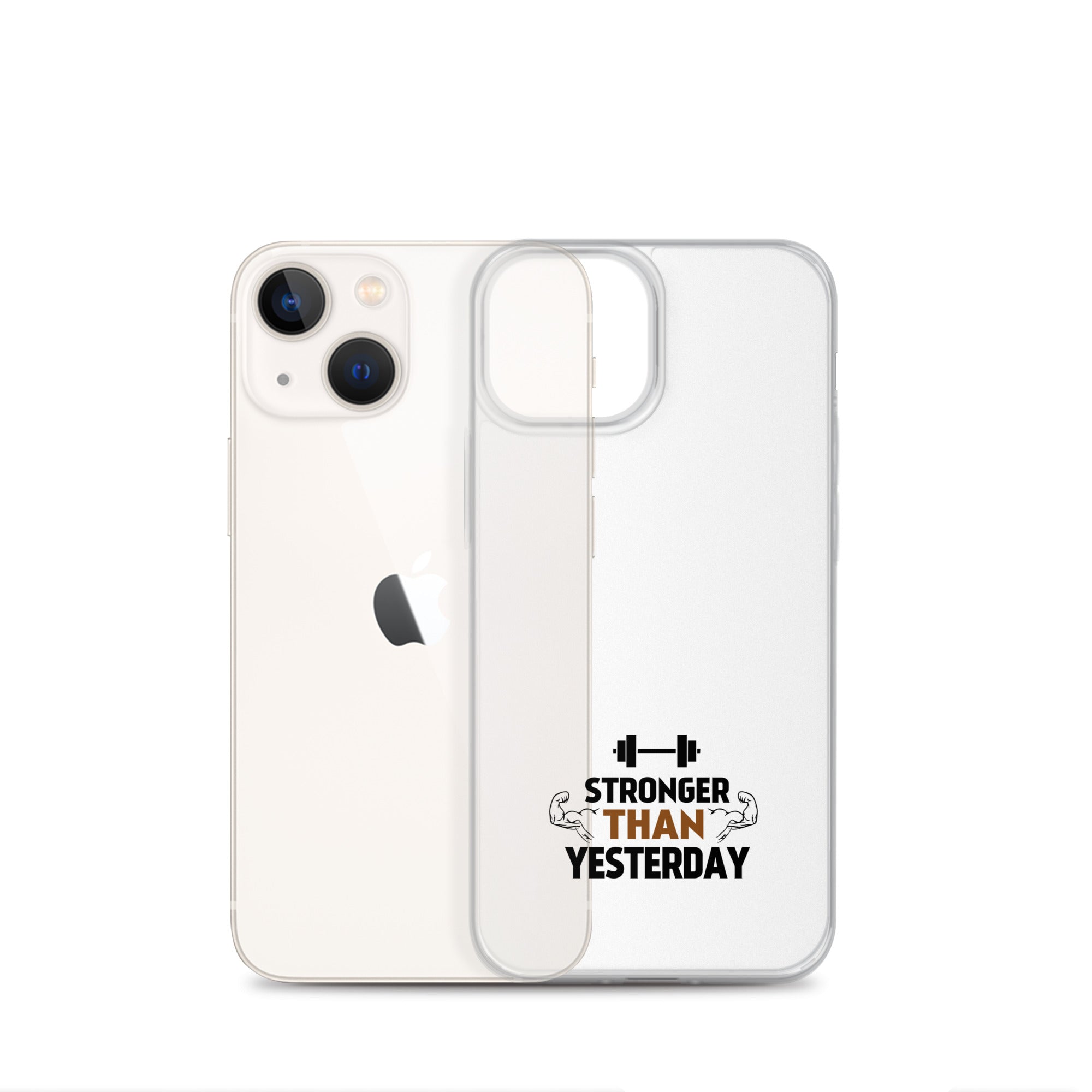 STRONGER THAN YESTERDAY - iPhone Case