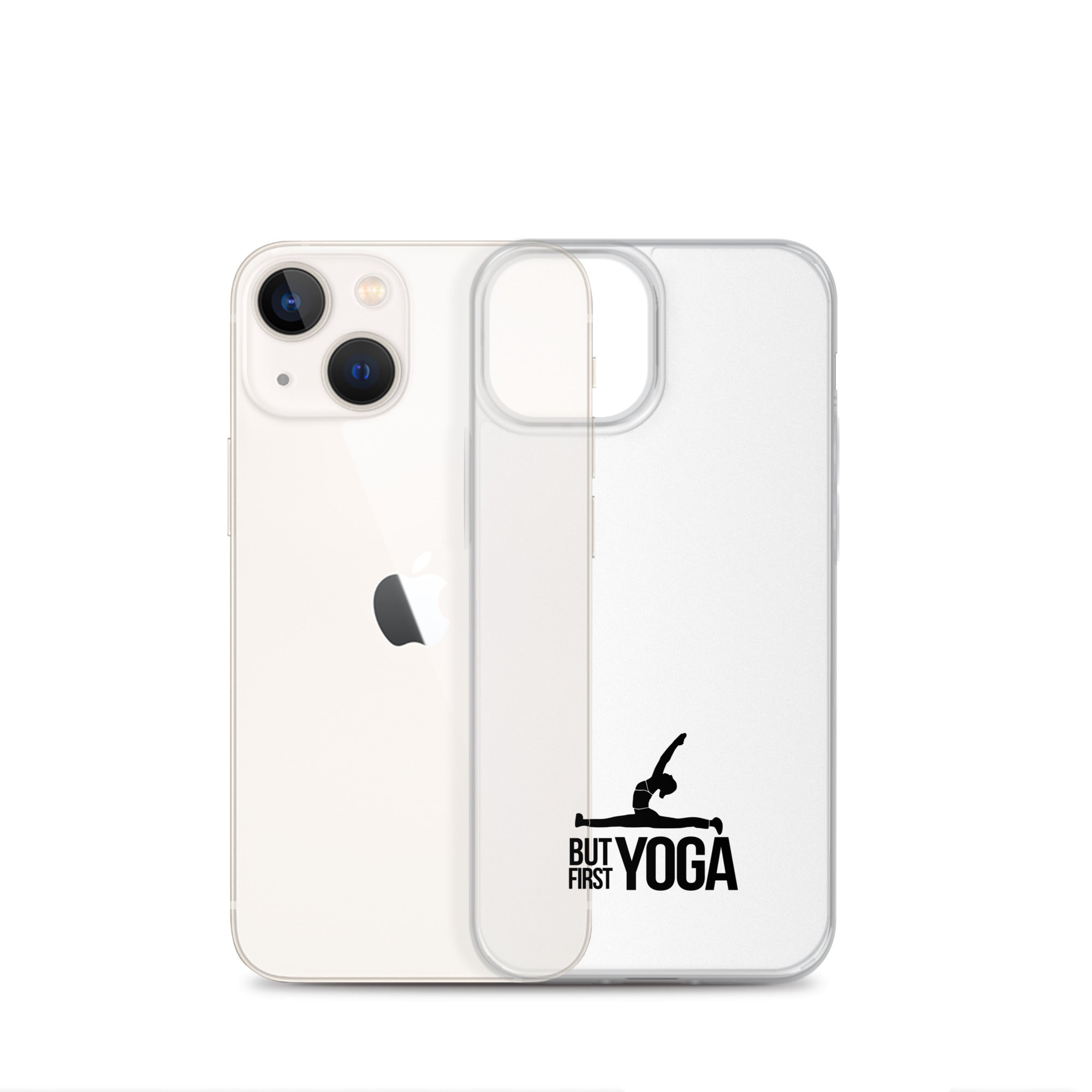 BUT FIRST YOGA - iPhone Case