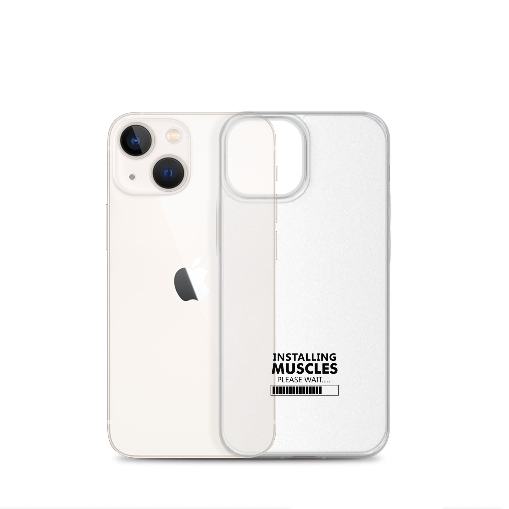 INSTALLING MUSCLES - iPhone Case
