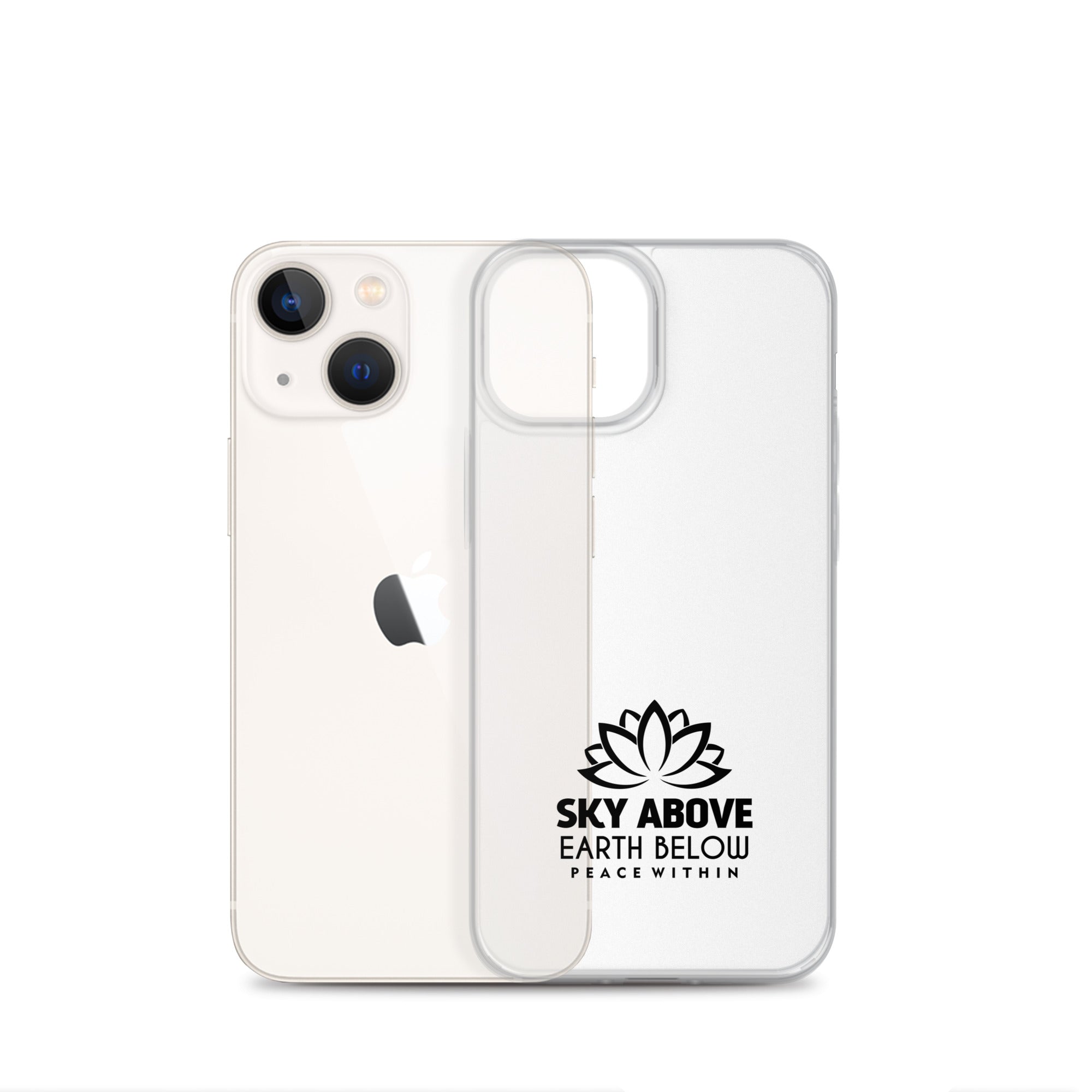 SKY ABOVE EARTH BELOW - iPhone Case