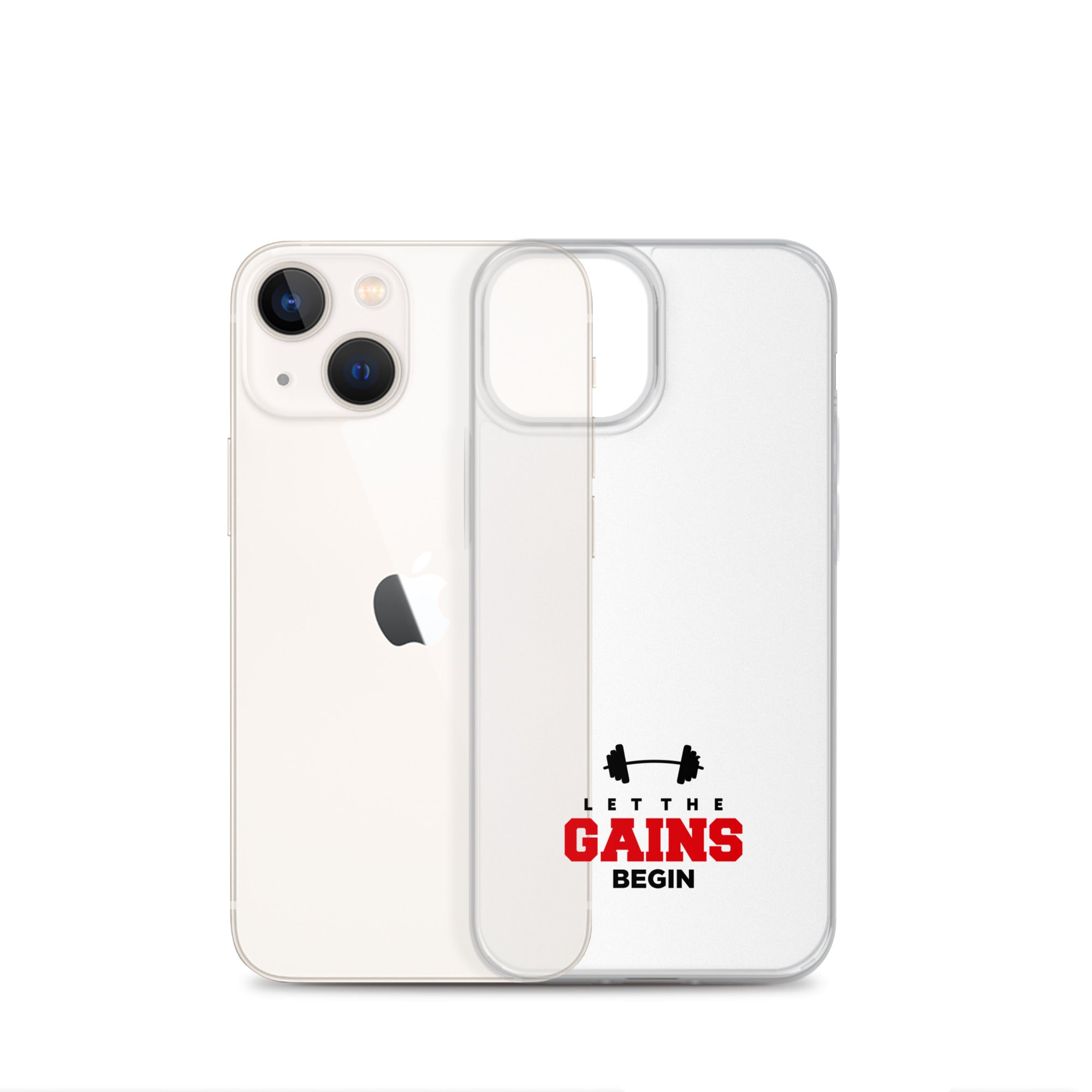 LET THE GAINS BEGIN - iPhone Case