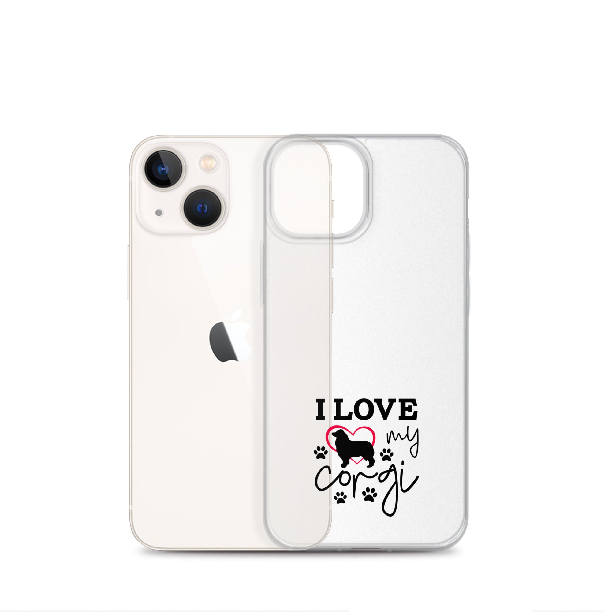 I LOVE MY CORGI - iPhone Case
