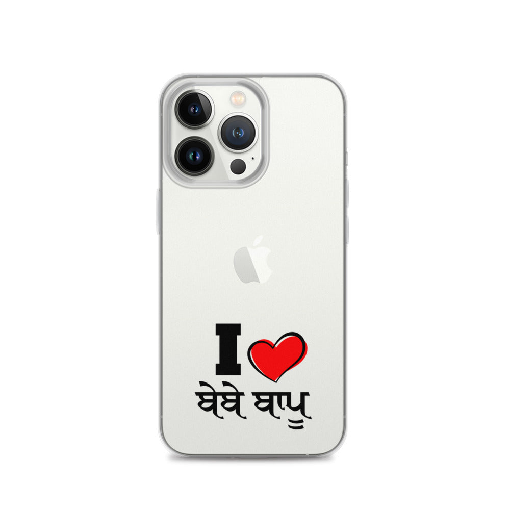 I LOVE BEBE BAPPU - iPhone Case