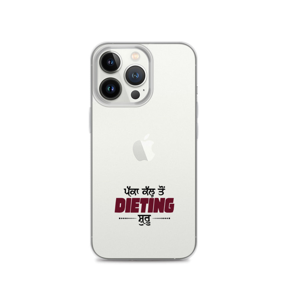 PAKKA KAL TO DIETING SHURU - iPhone Case