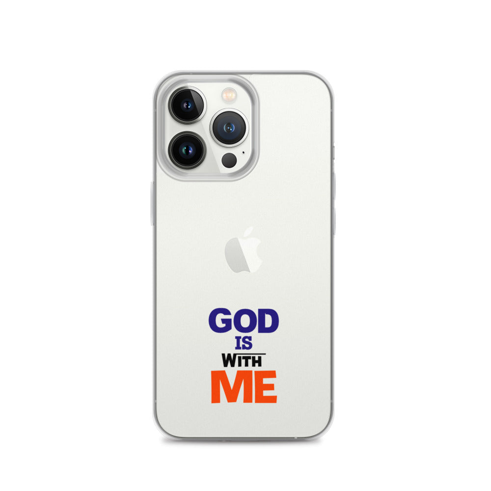 GOD IS WITH ME - iPhone Case