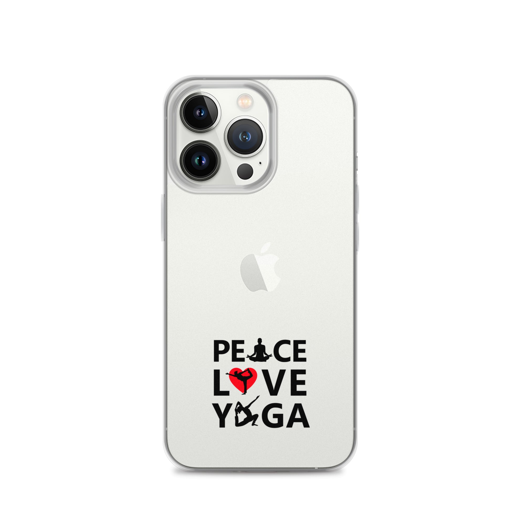 PEACE LOVE YOGA - iPhone Case