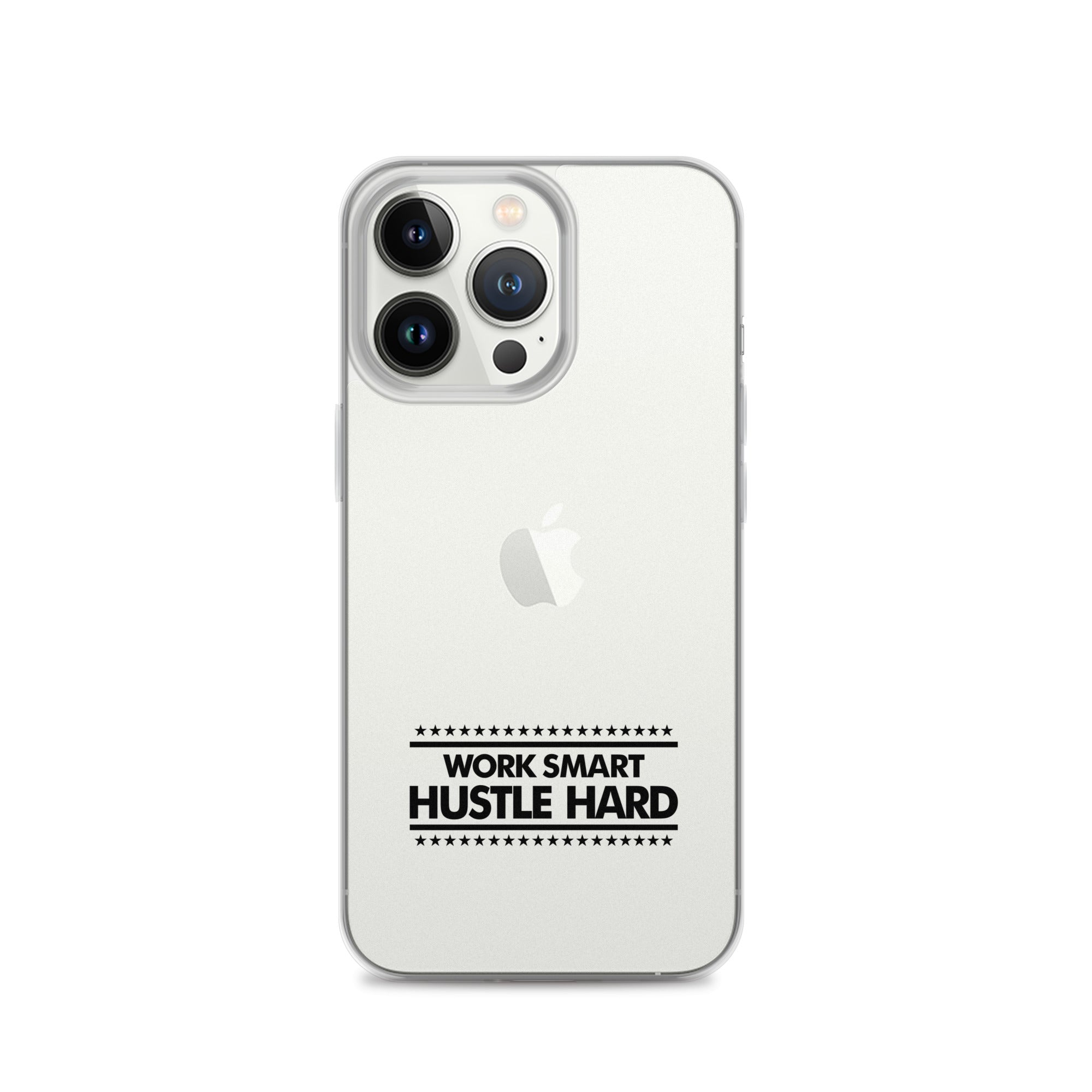 WORK SMART HUSTLE HARD - iPhone Case