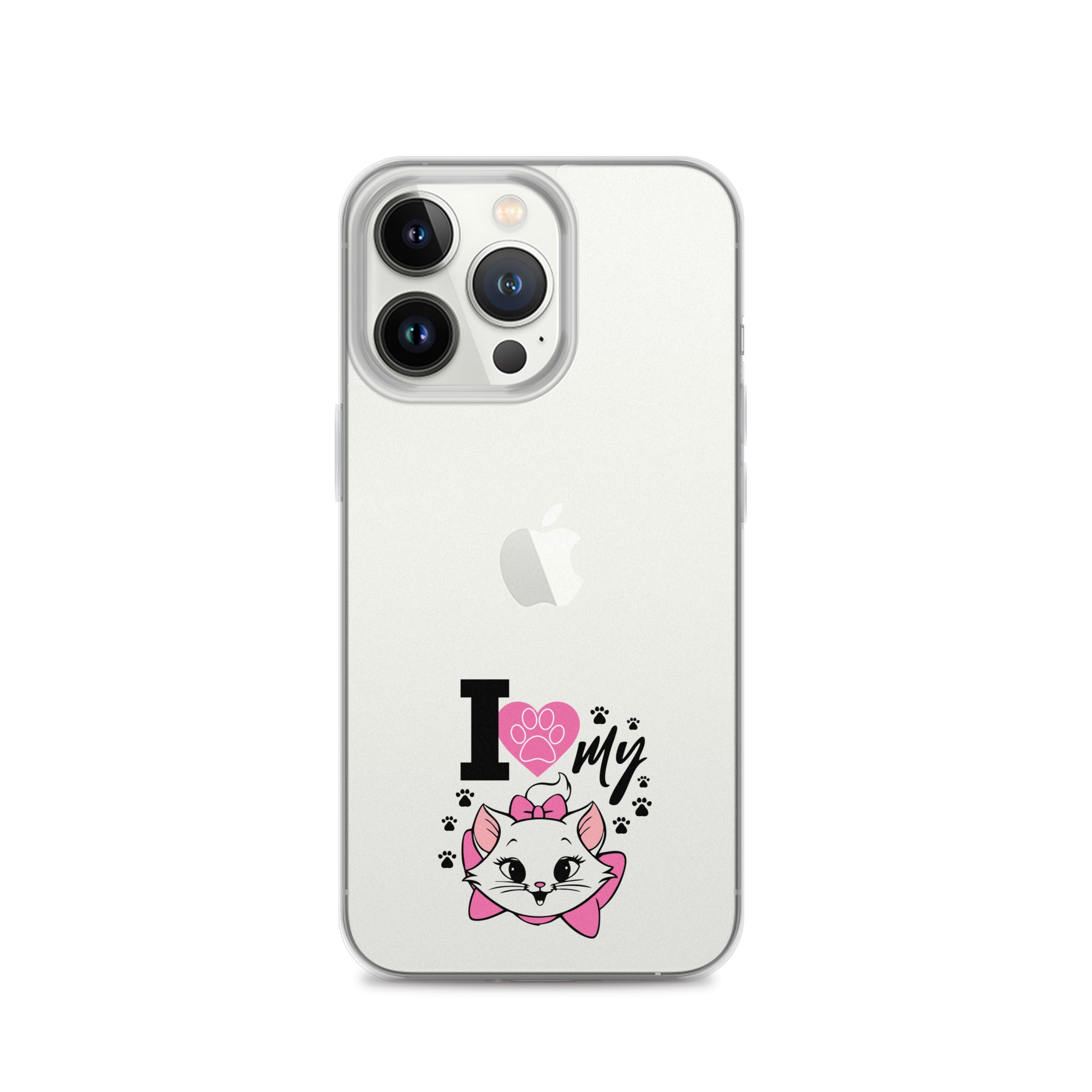 I LOVE MY CAT - iPhone Case