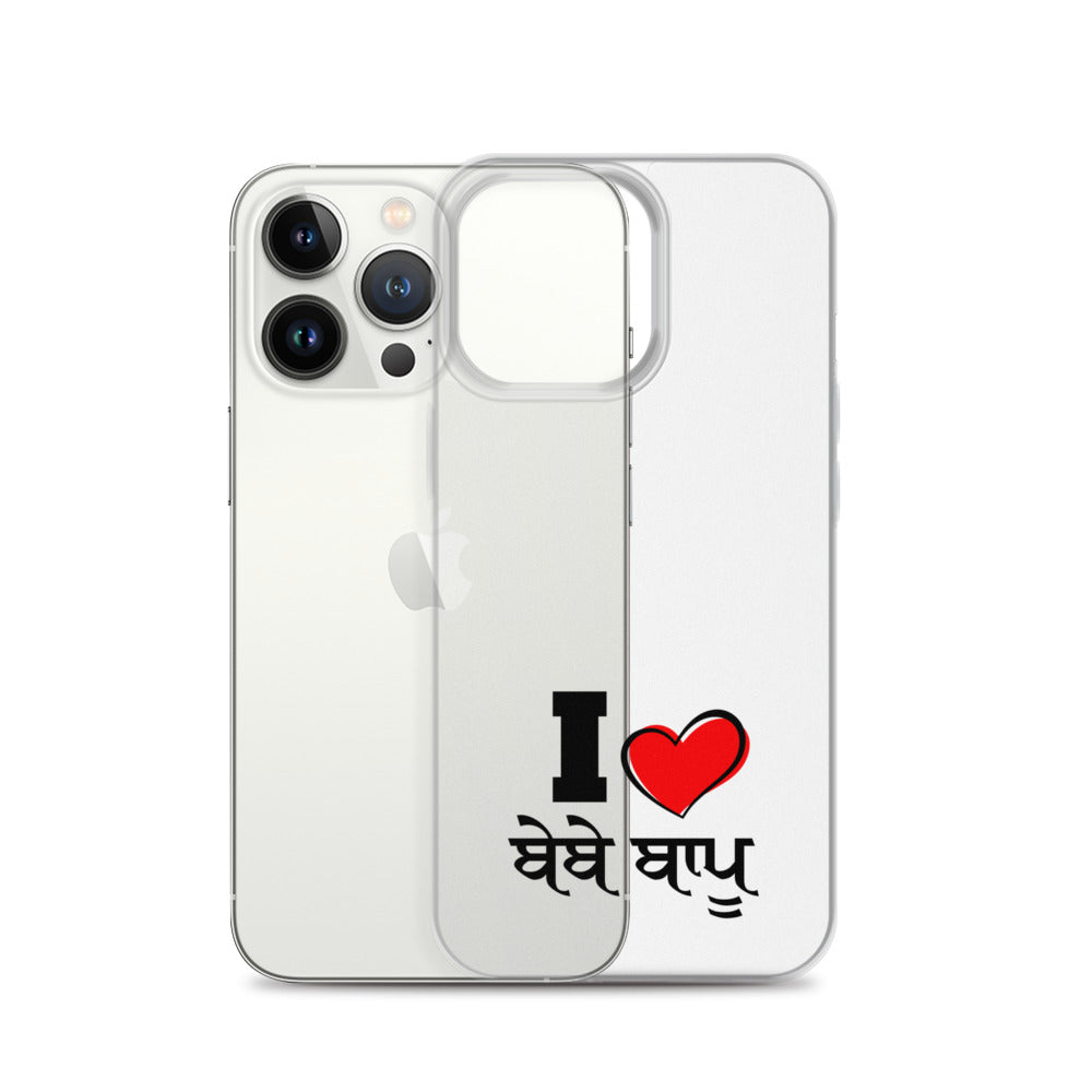 I LOVE BEBE BAPPU - iPhone Case