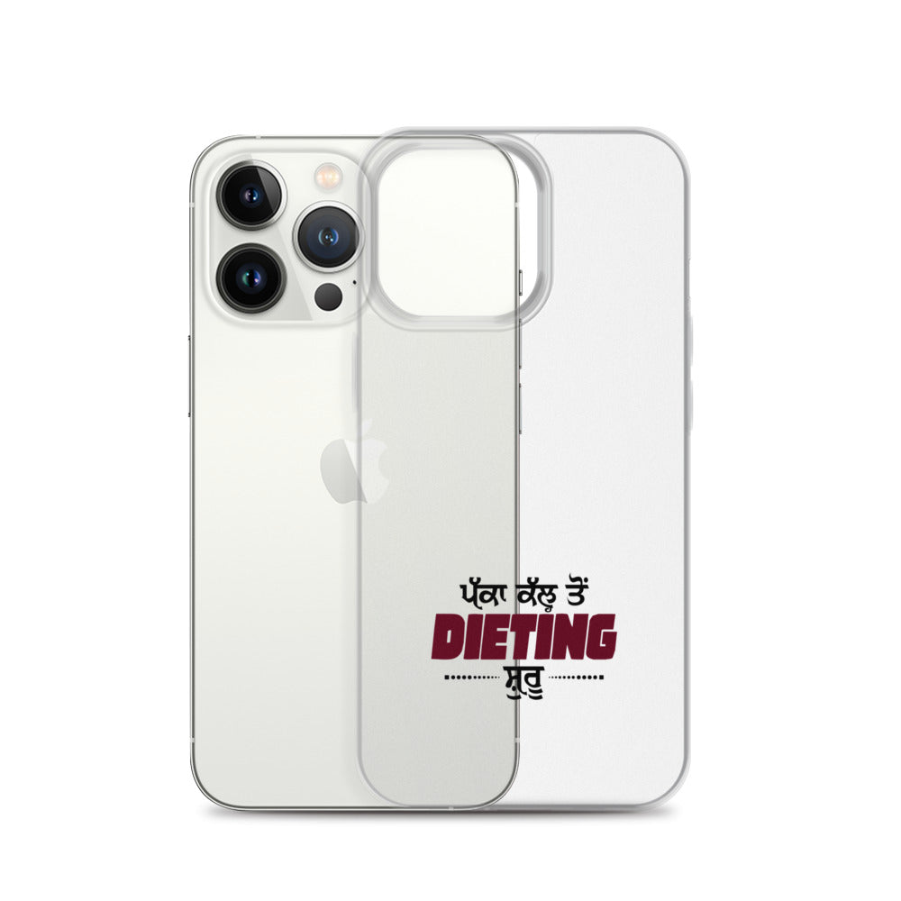 PAKKA KAL TO DIETING SHURU - iPhone Case