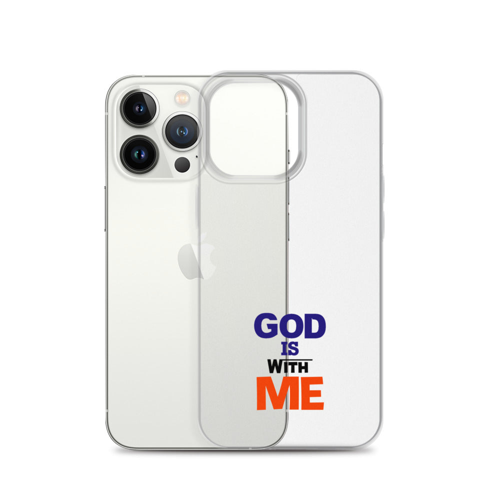 GOD IS WITH ME - iPhone Case