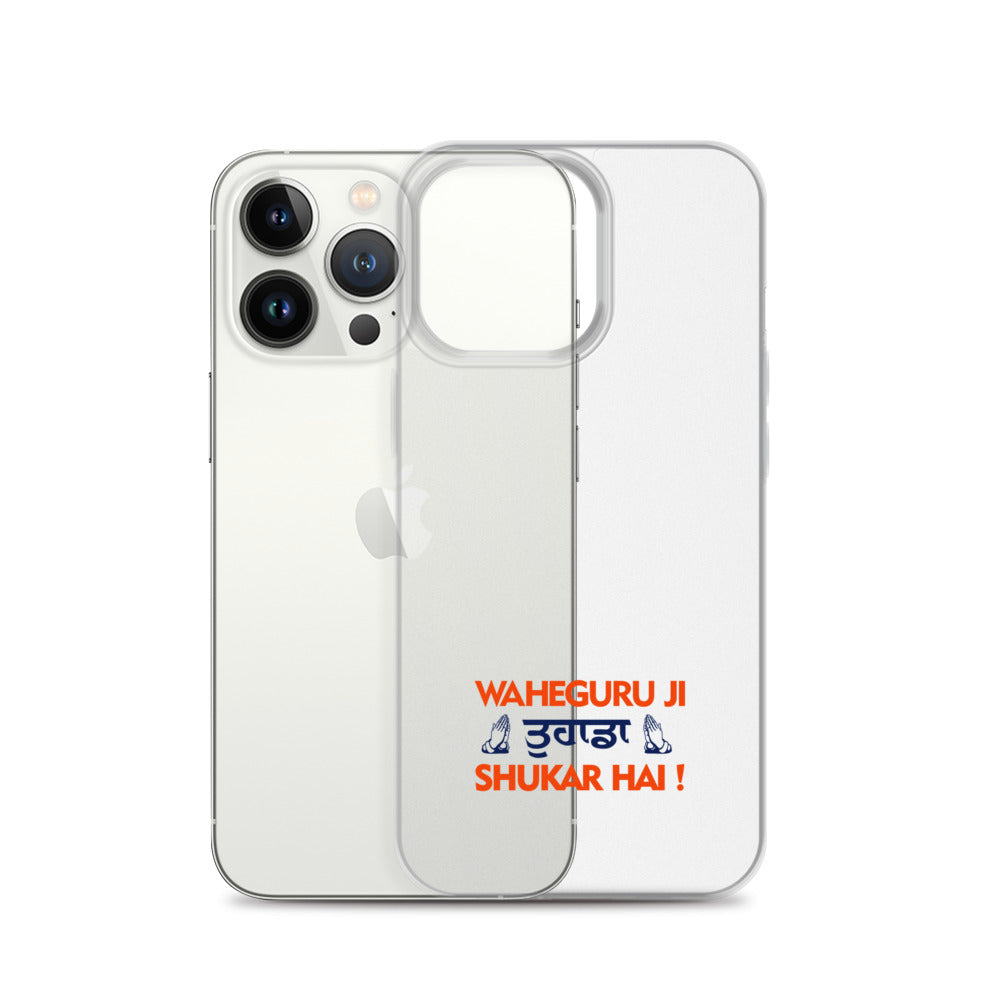 WAHEGURU JI TERA SHUKAR HAI - iPhone Case