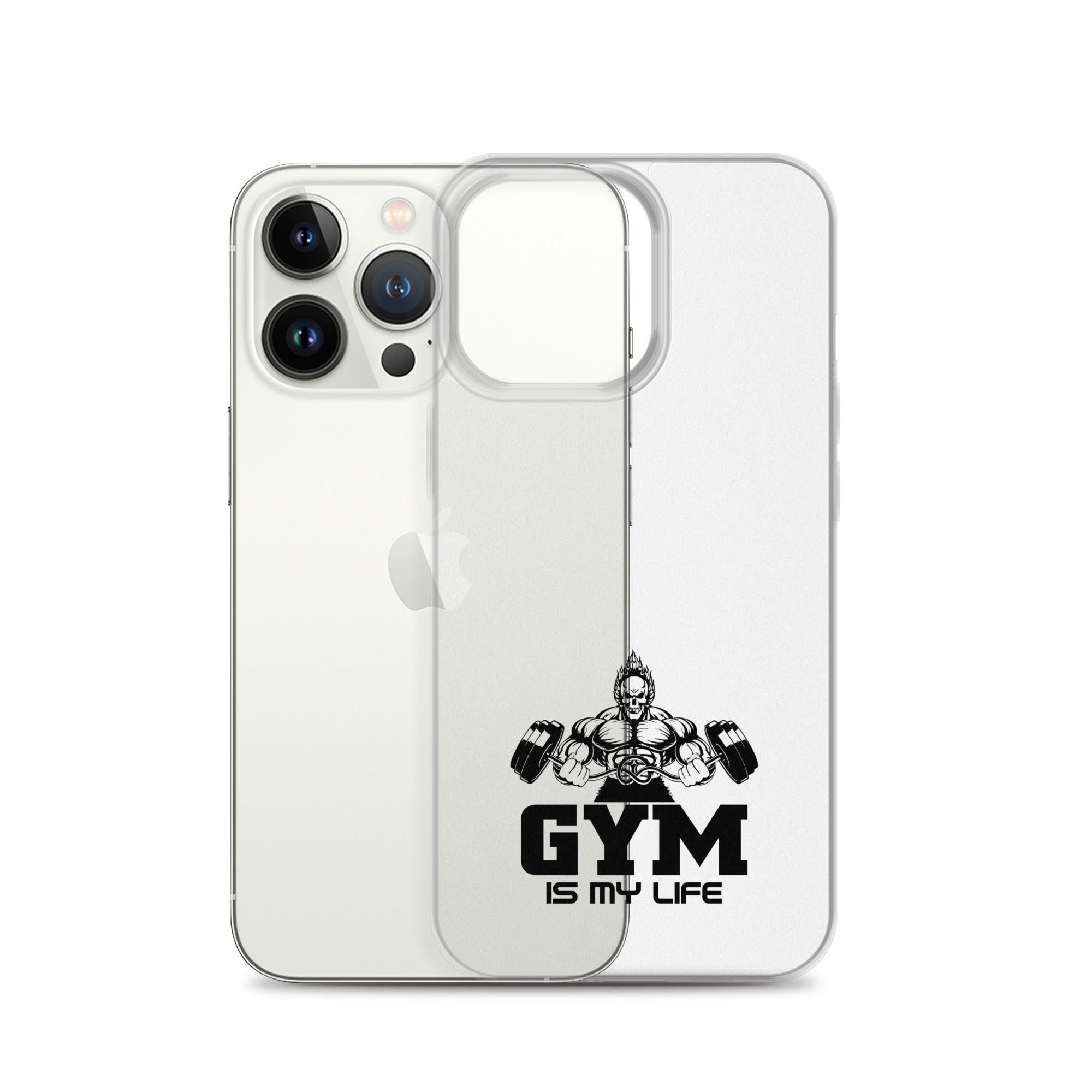 GYM IS MY LIFE - iPhone Case