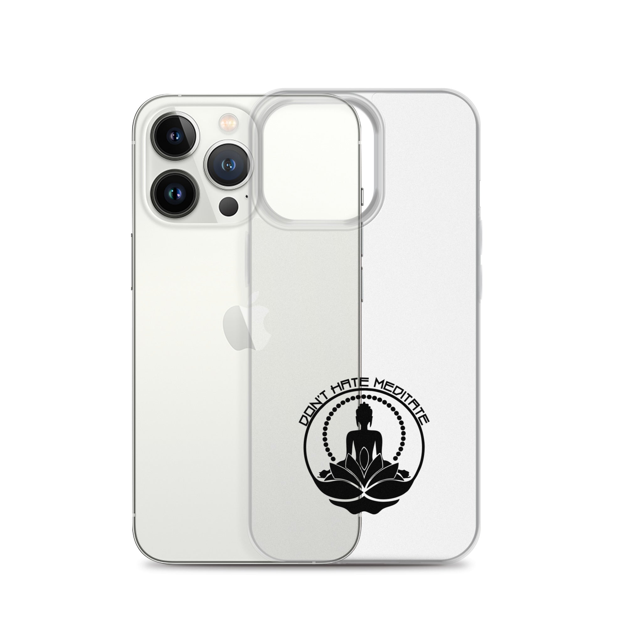 DON'T HATE MEDITATE - iPhone Case