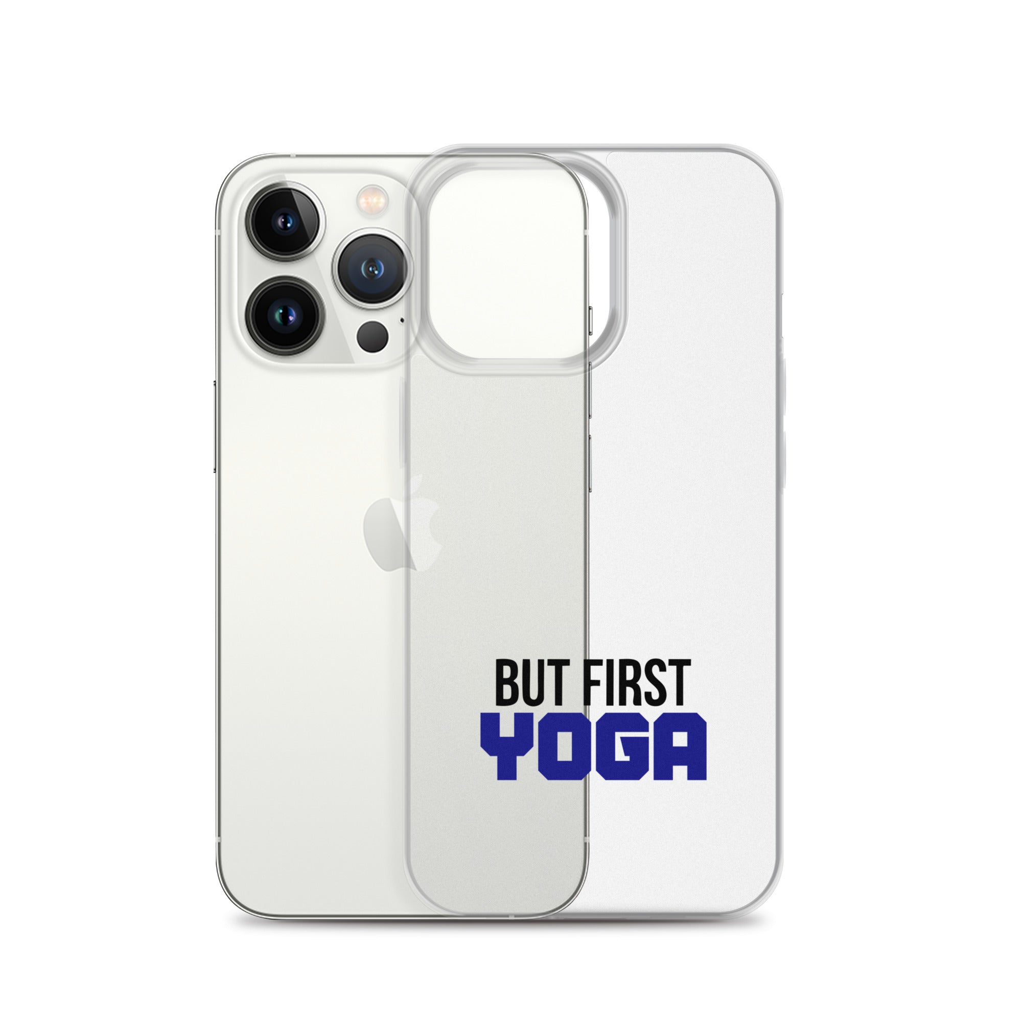 BUT FIRST YOGA - iPhone Case