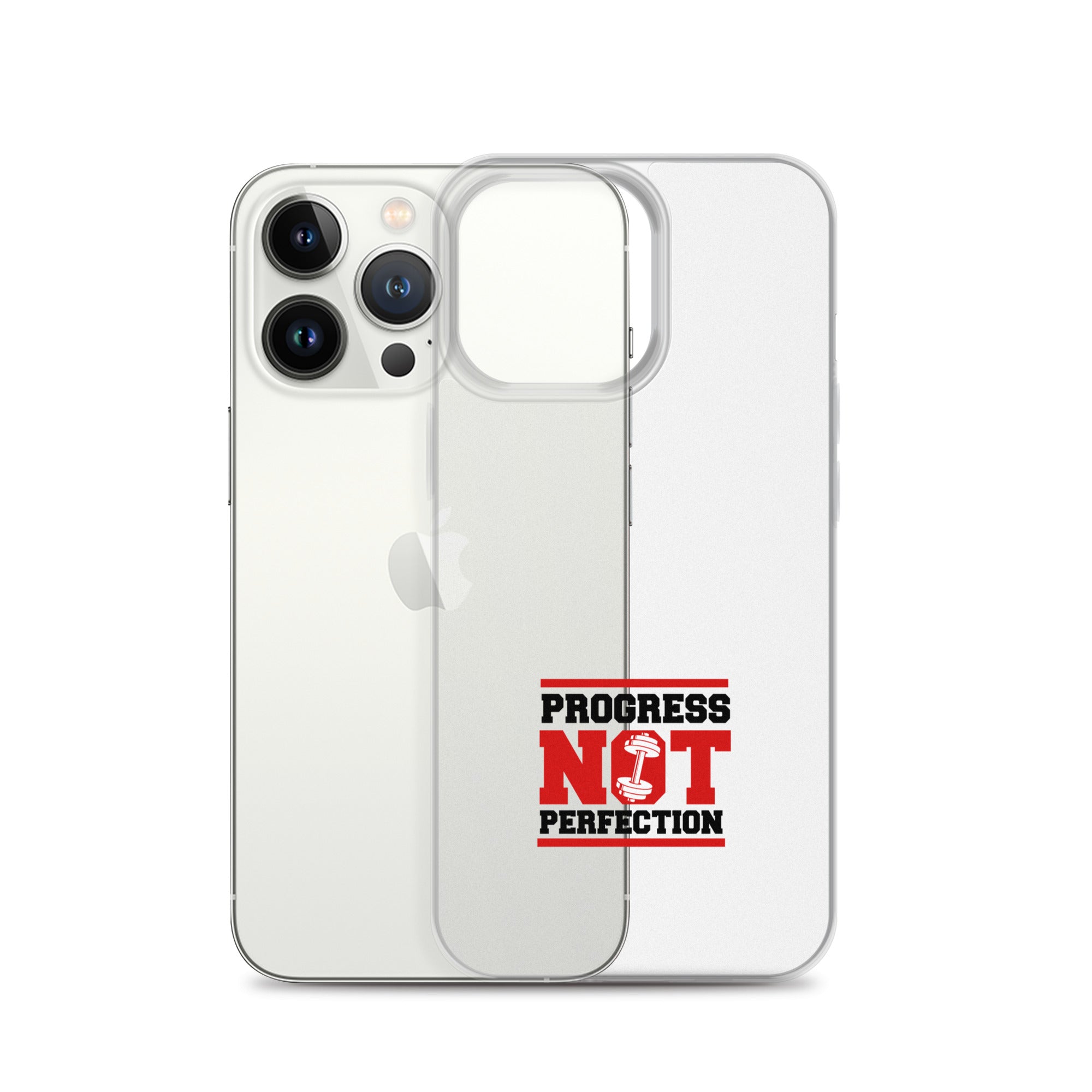 PROGRESS NOT PERFECTION - iPhone Case
