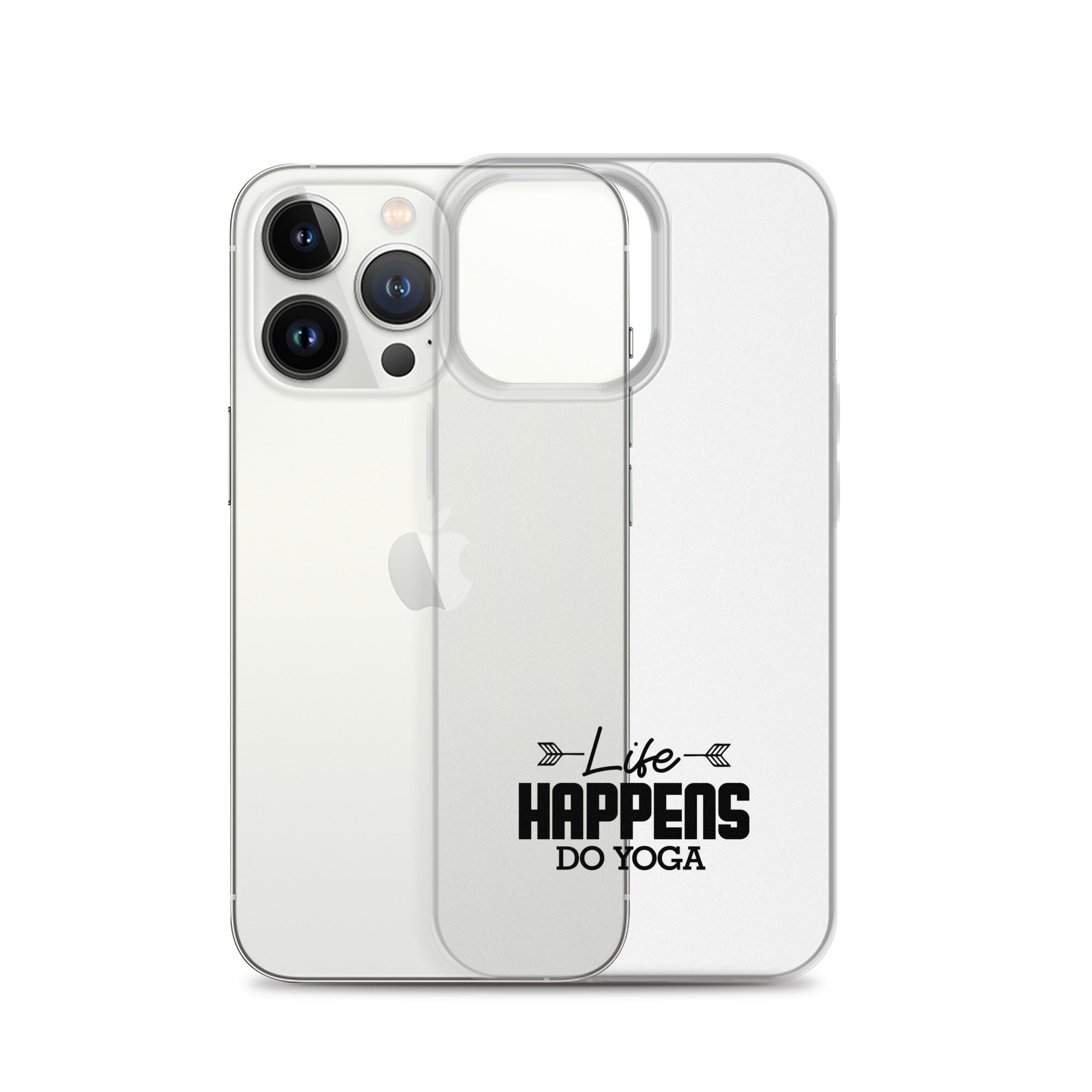LIFE HAPPENS DO YOGA - iPhone Case