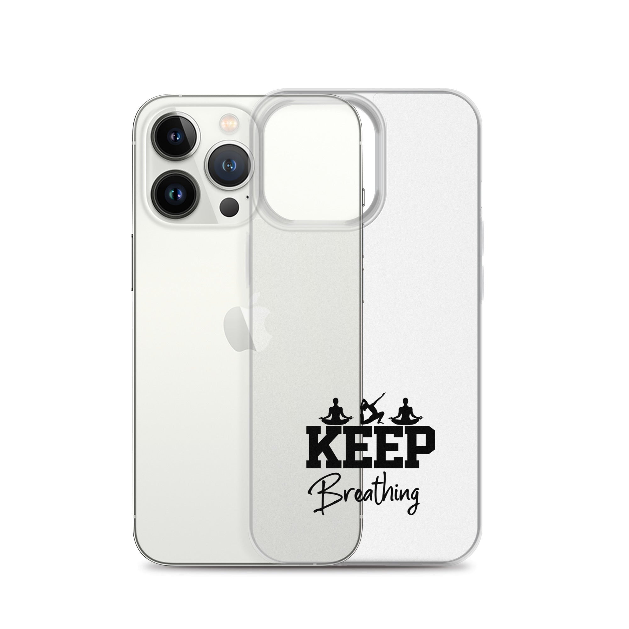 KEEP BREATHING - iPhone Case