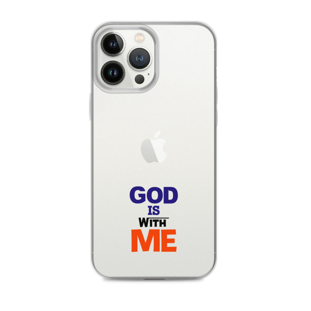 GOD IS WITH ME - iPhone Case