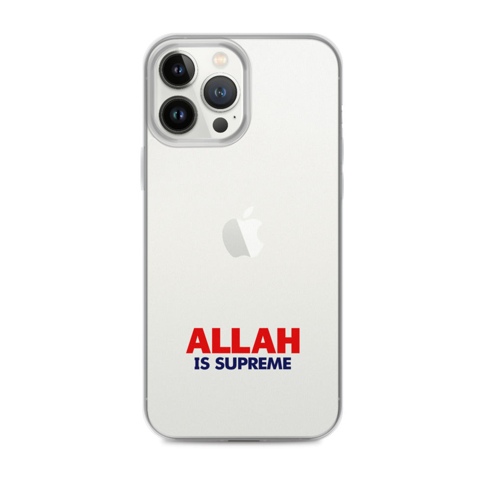 ALLAH IS SUPREME - iPhone Case