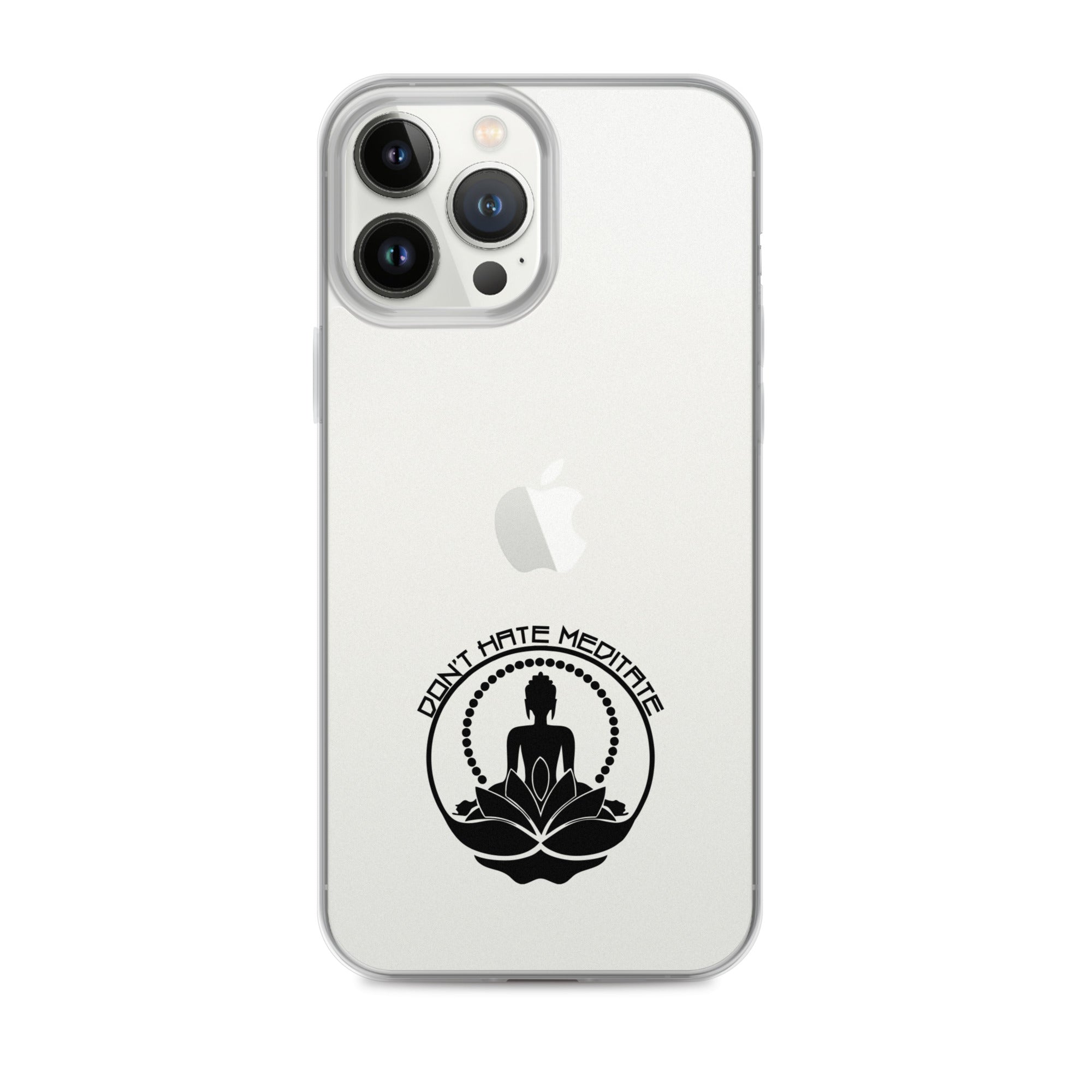 DON'T HATE MEDITATE - iPhone Case